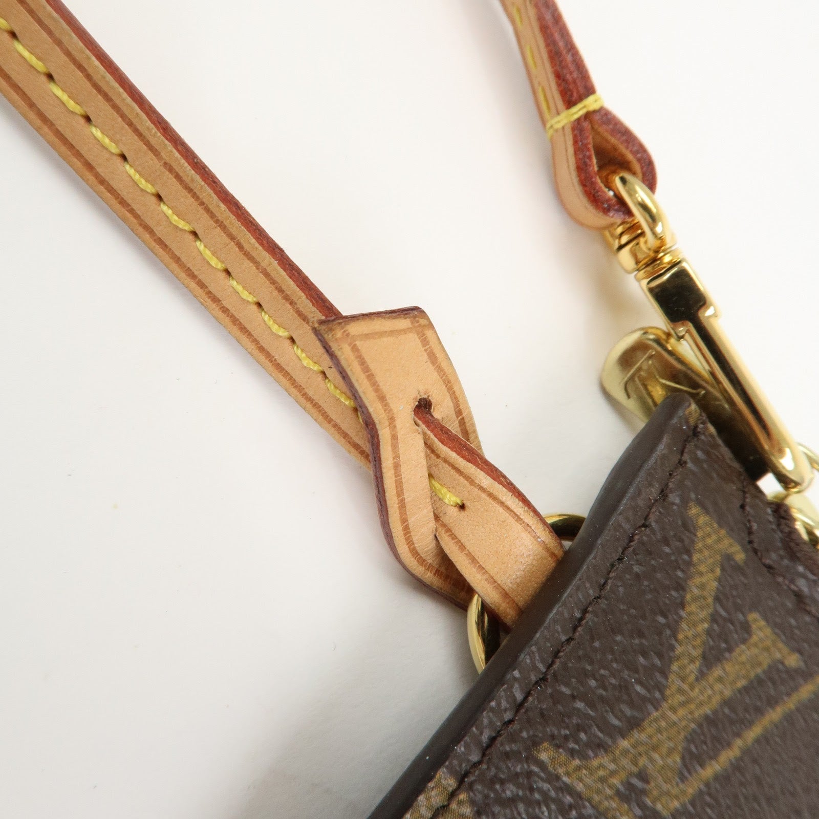 Louis Vuitton Monogram Canvas Pouch for Neverfull PM Tote Bag