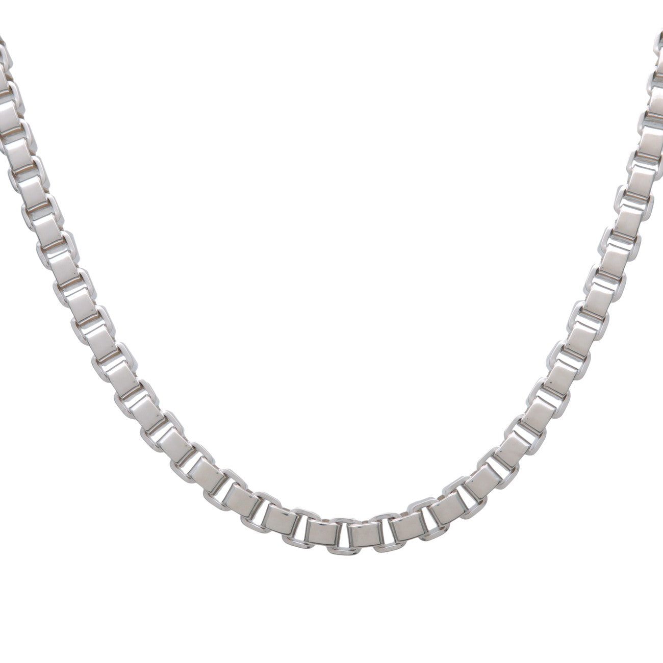 Tiffany & Co Venetian Link Necklace SV925 Silver