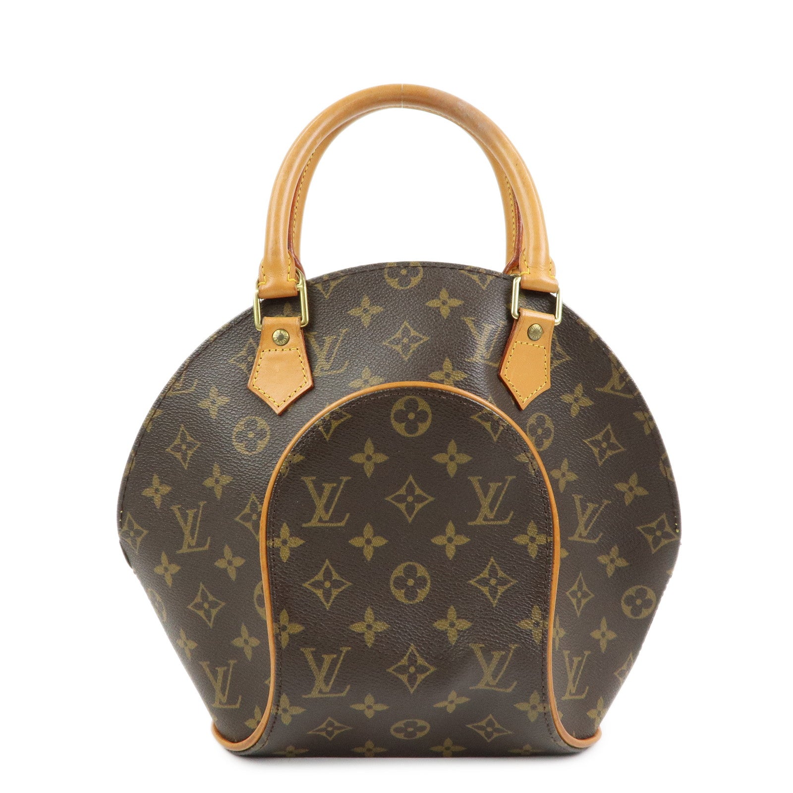 Louis Vuitton Monogram Ellipse PM Hand Bag Brown M51127