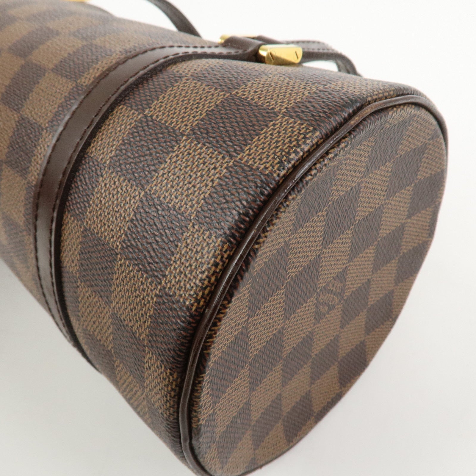 Louis Vuitton Damier Ebene Papillon 26 Hand Bag Brown N51304