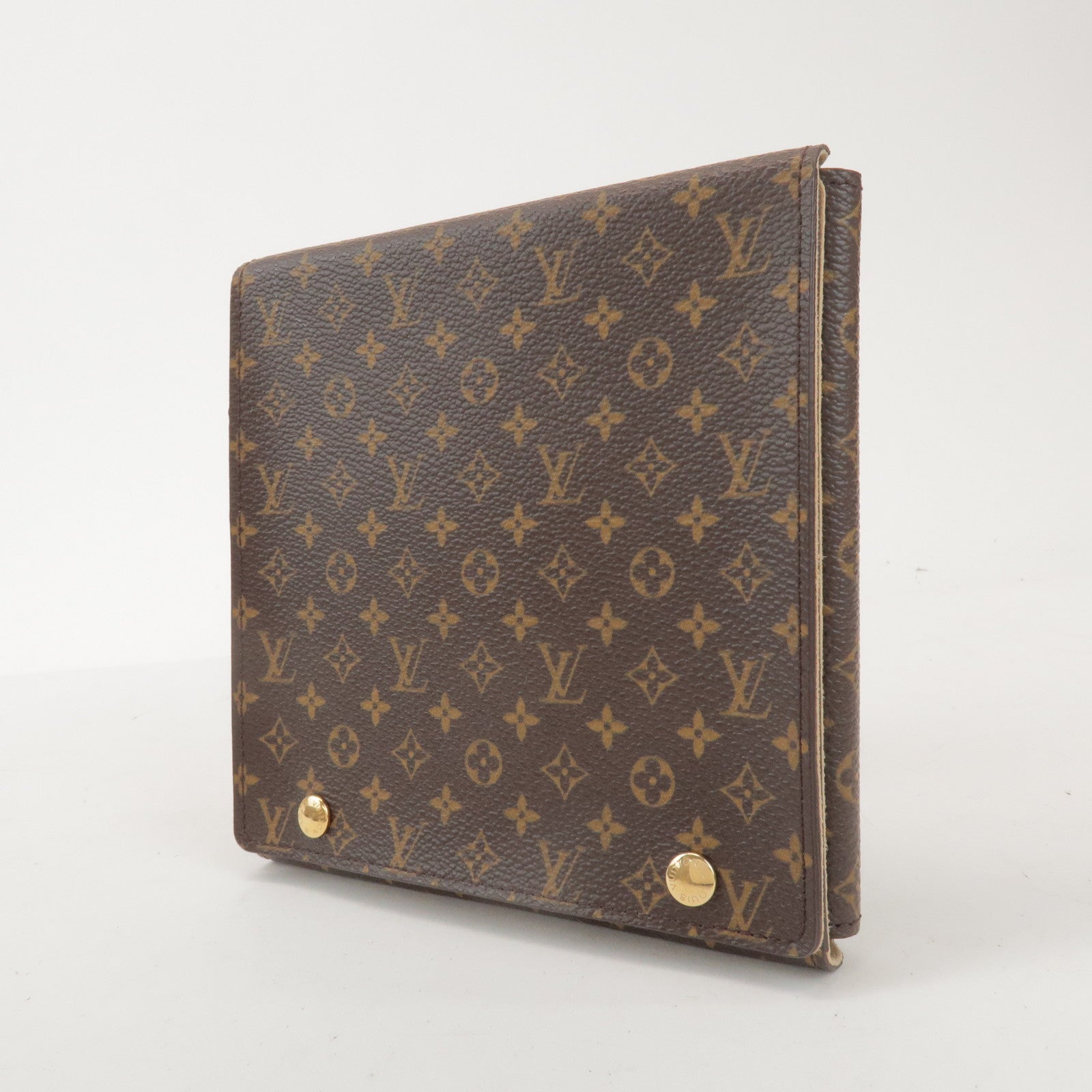 Louis Vuitton Monogram Set of 3 Canvas Necklace Case Earring Case