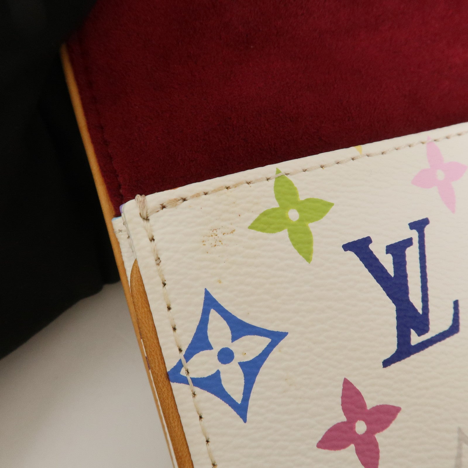 Louis Vuitton Monogram Multicolor Pochette Courtney Clutch M45639