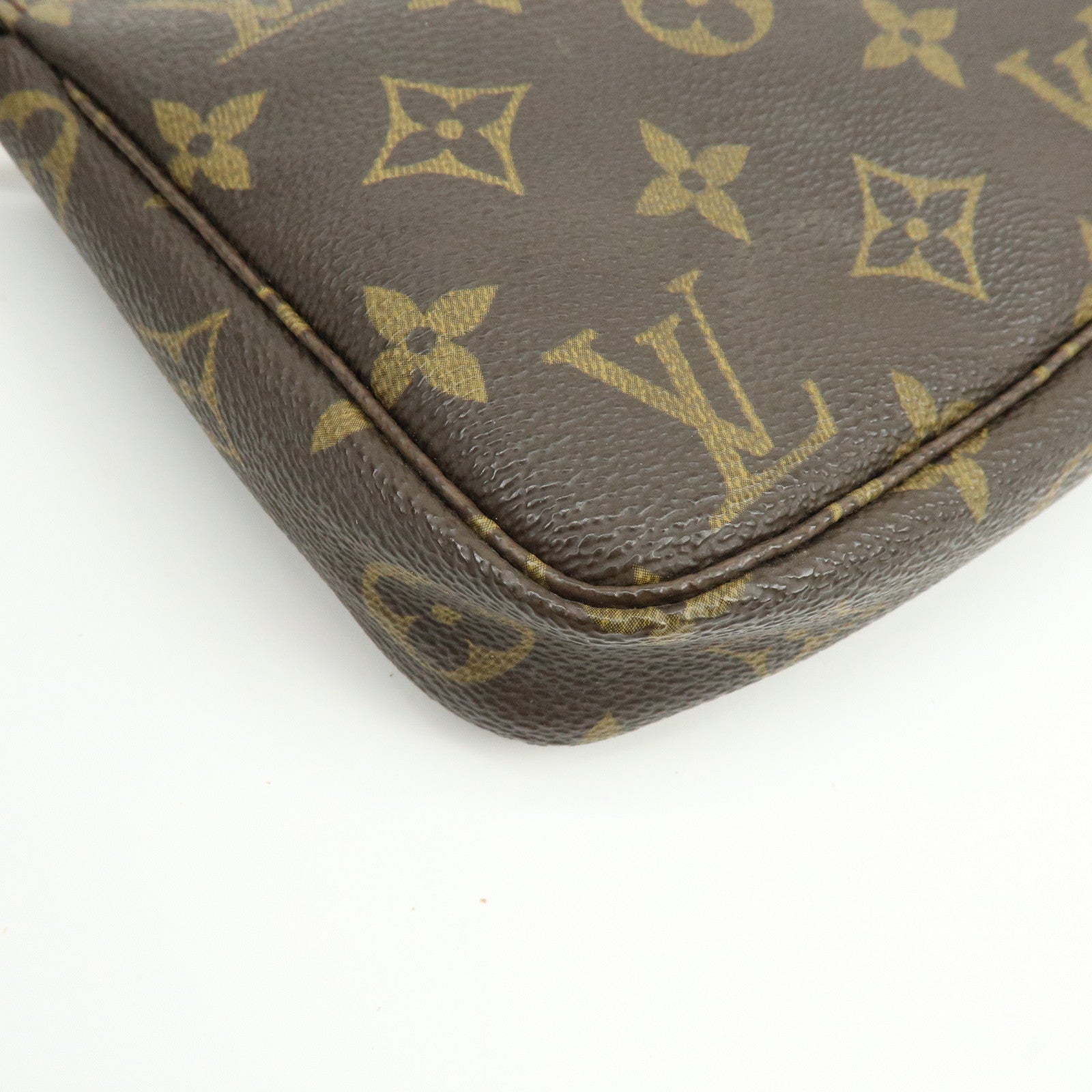 Louis Vuitton Monogram Pochette Accessoires Pouch Hand Bag M51980