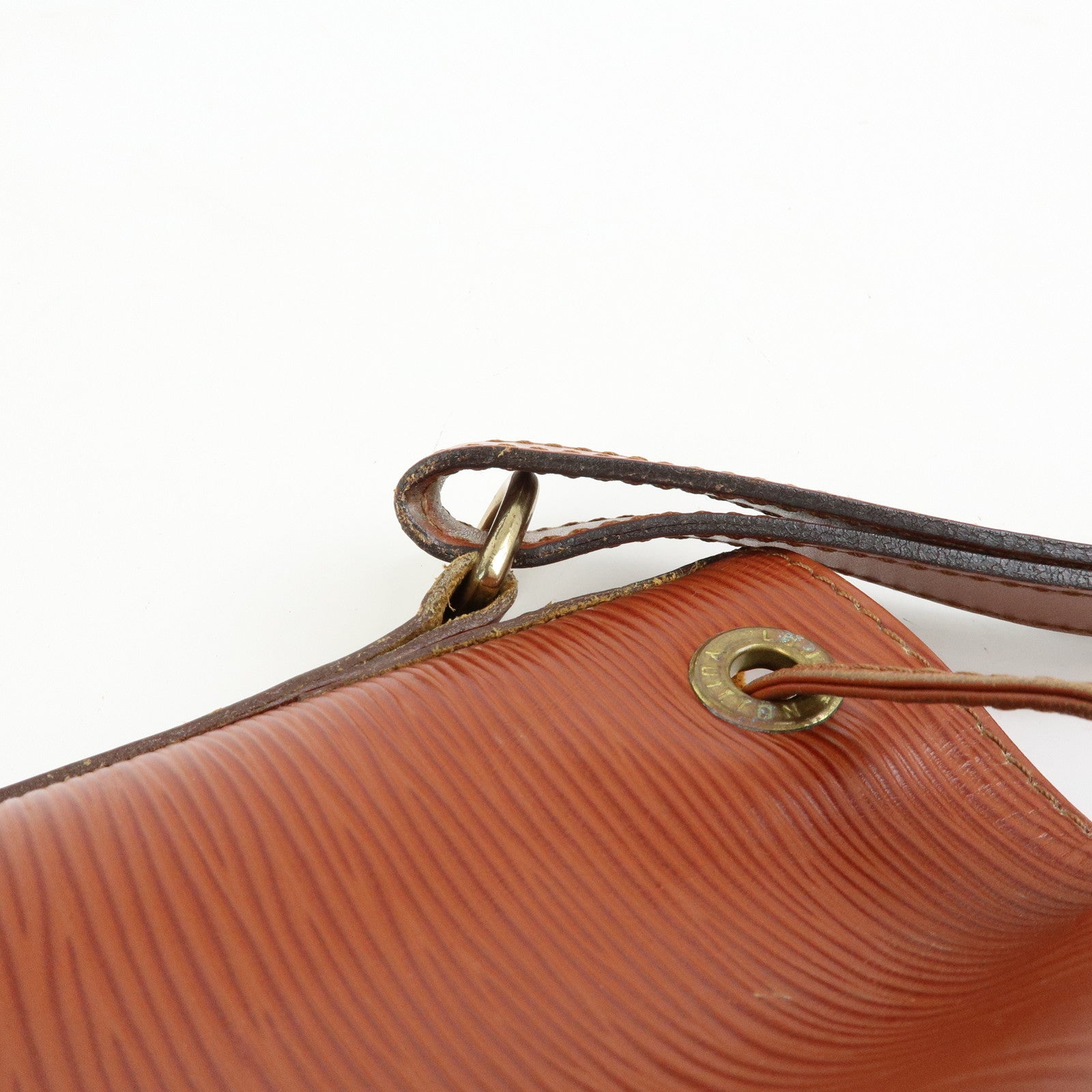 Louis Vuitton Epi Petit Noe Shoulder Bag Kenya Brown M44103
