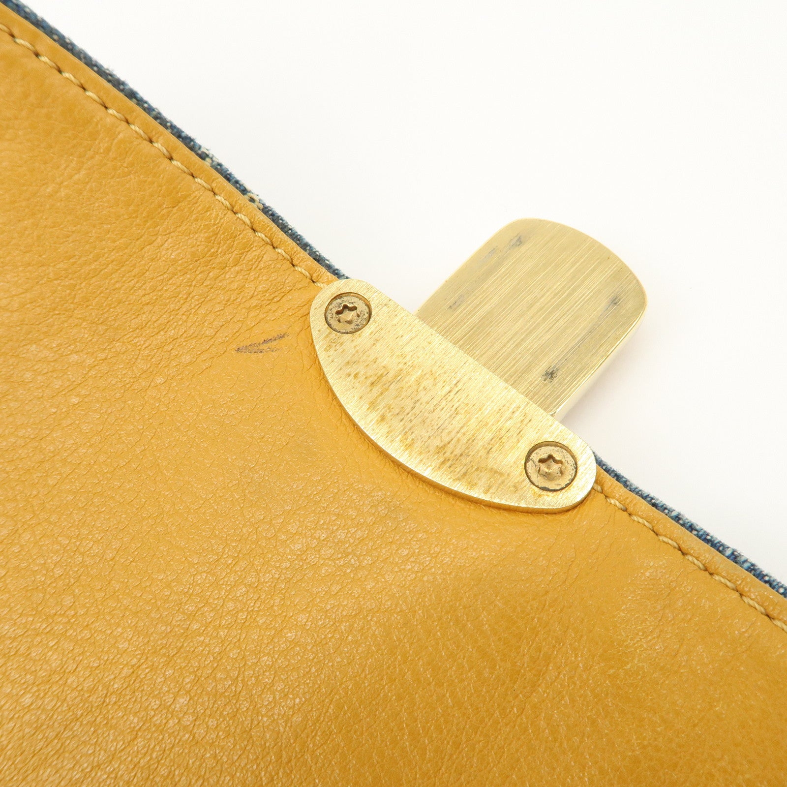 Louis Vuitton Monogram Denim Portefeuille Amelia Wallet Blue M95511 Used