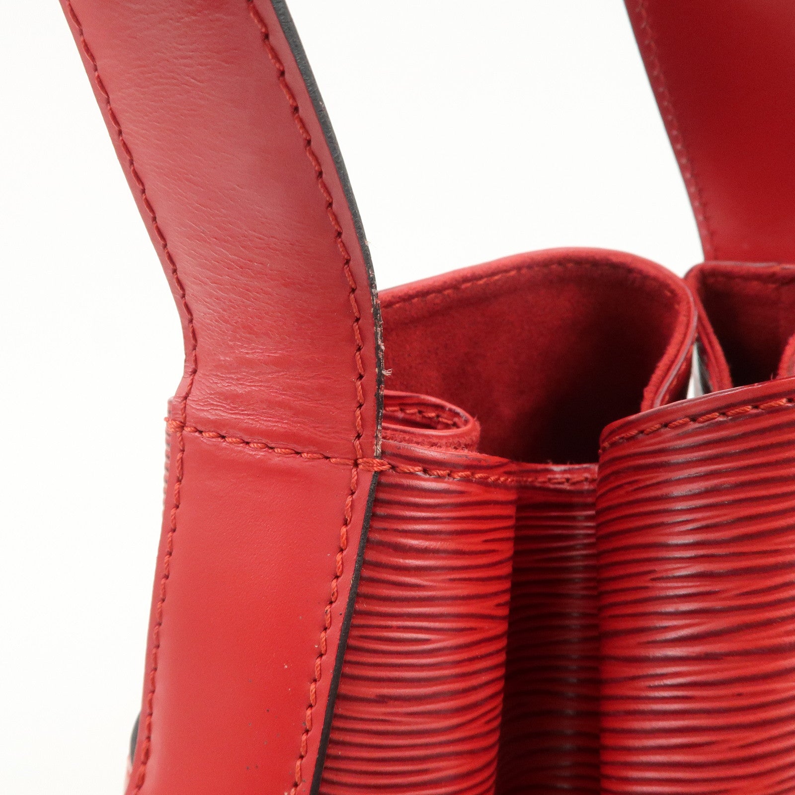 Louis Vuitton Epi Sac de Paul Shoulder Bag Castilian Red M80207