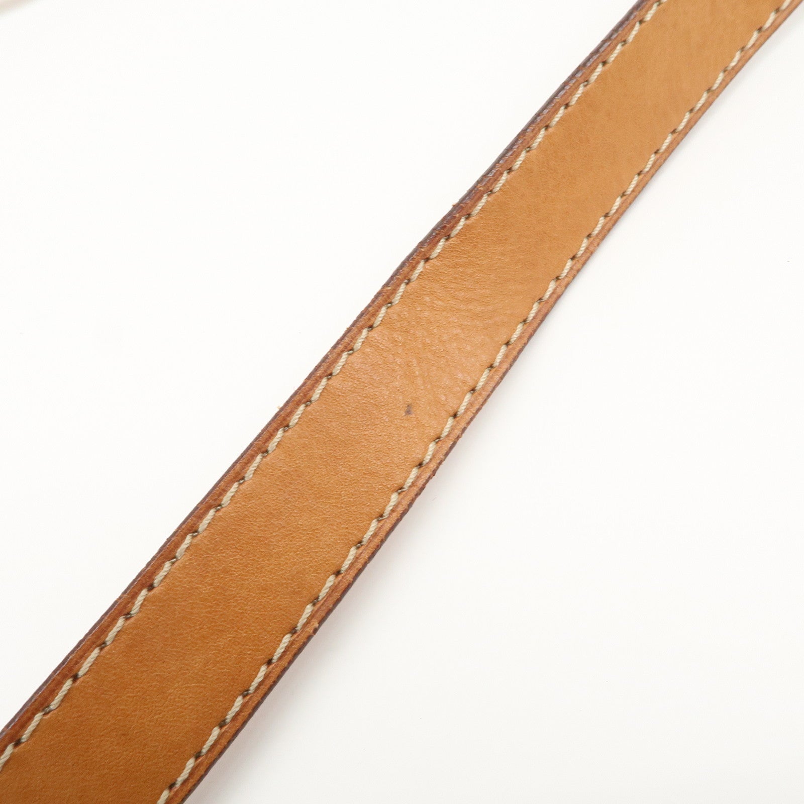 CELINE Macadam Logo PVC Leather Shoulder Bag Brown Gold