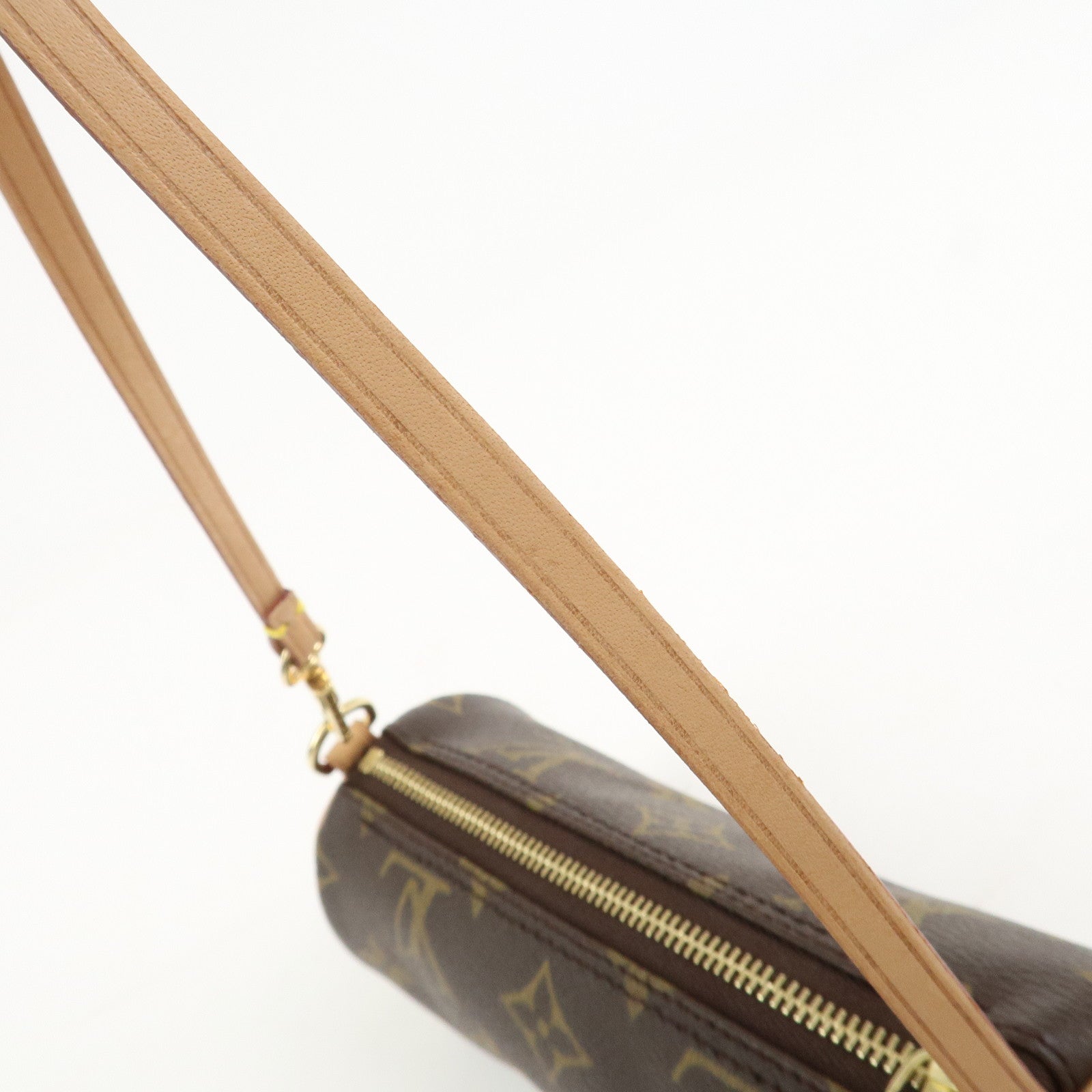 Louis Vuitton Monogram Mini Pouch for Papillon Bag Brown