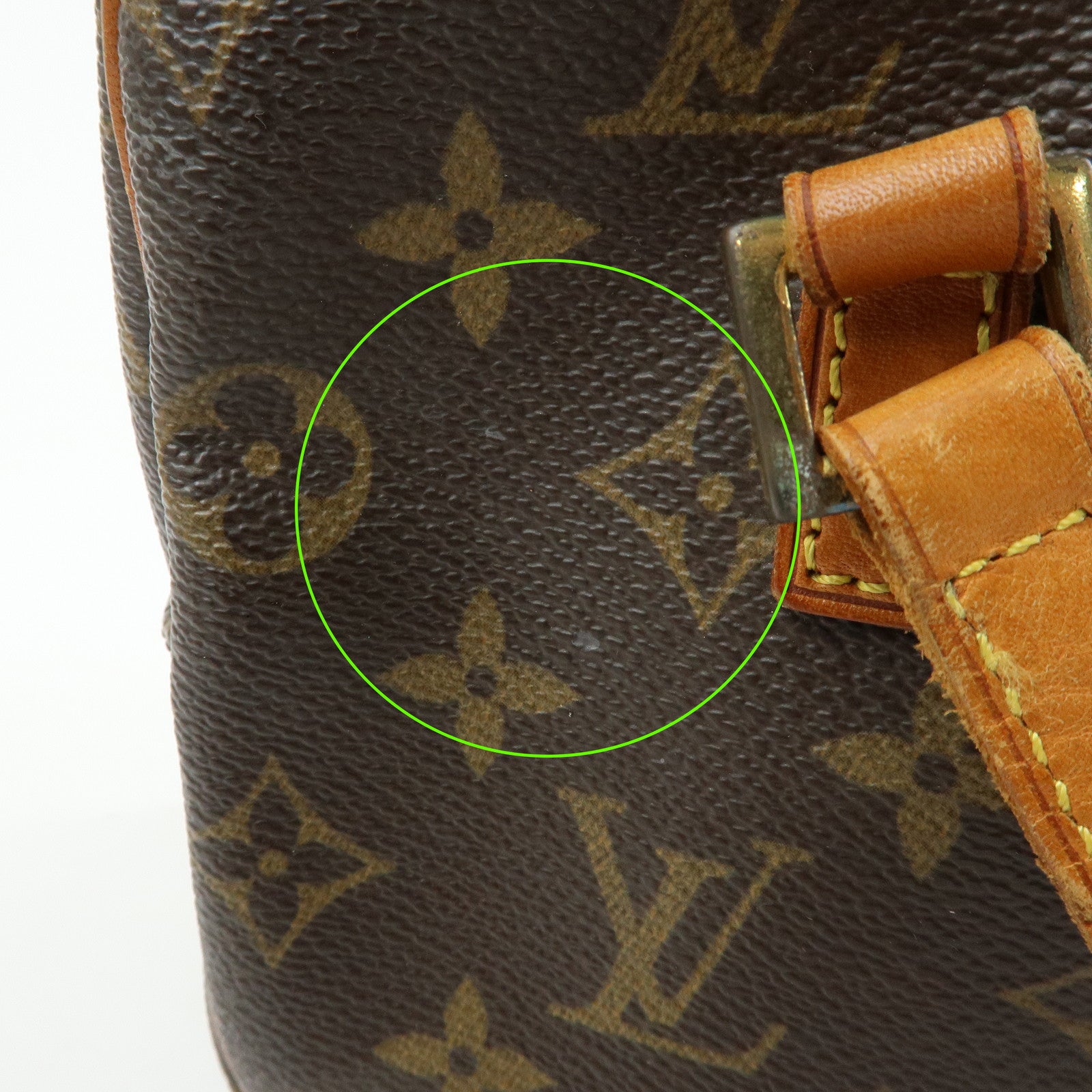 Louis Vuitton Monogram Cite MM Shoulder Bag Hand Bag M51182
