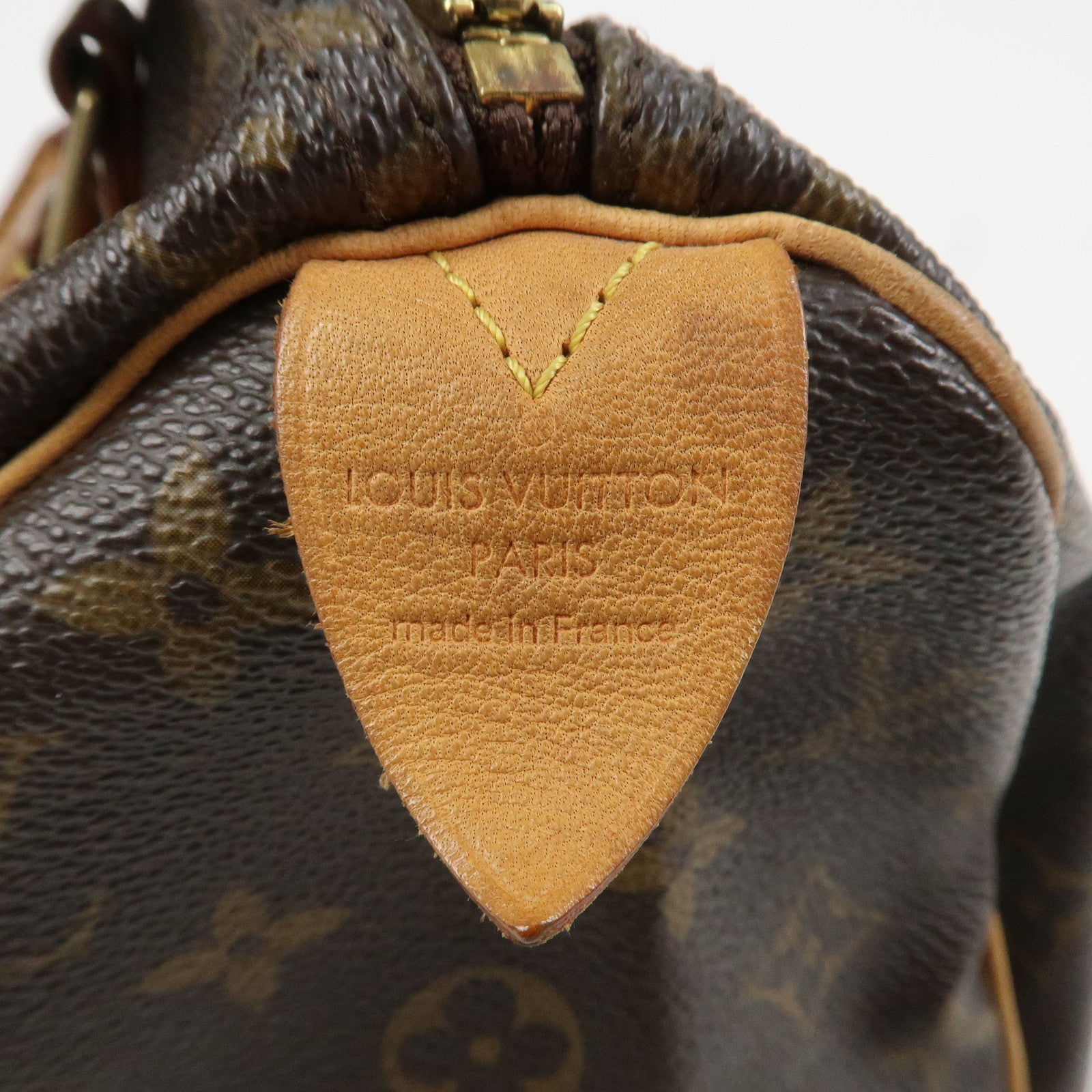 Louis Vuitton Monogram Speedy 25 Boston Bag Hand Bag Brown M41528