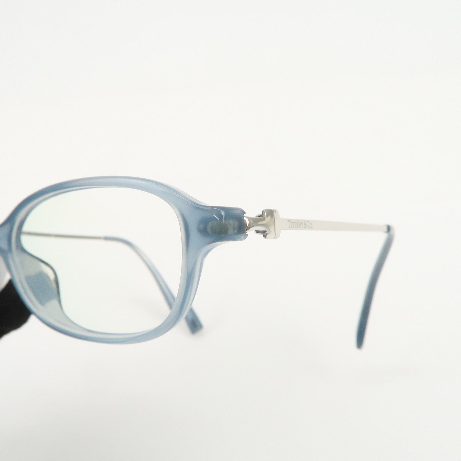 Tiffany & Co Metal Plastic Glasses Blue TF 2170-D 8220 52□14 140