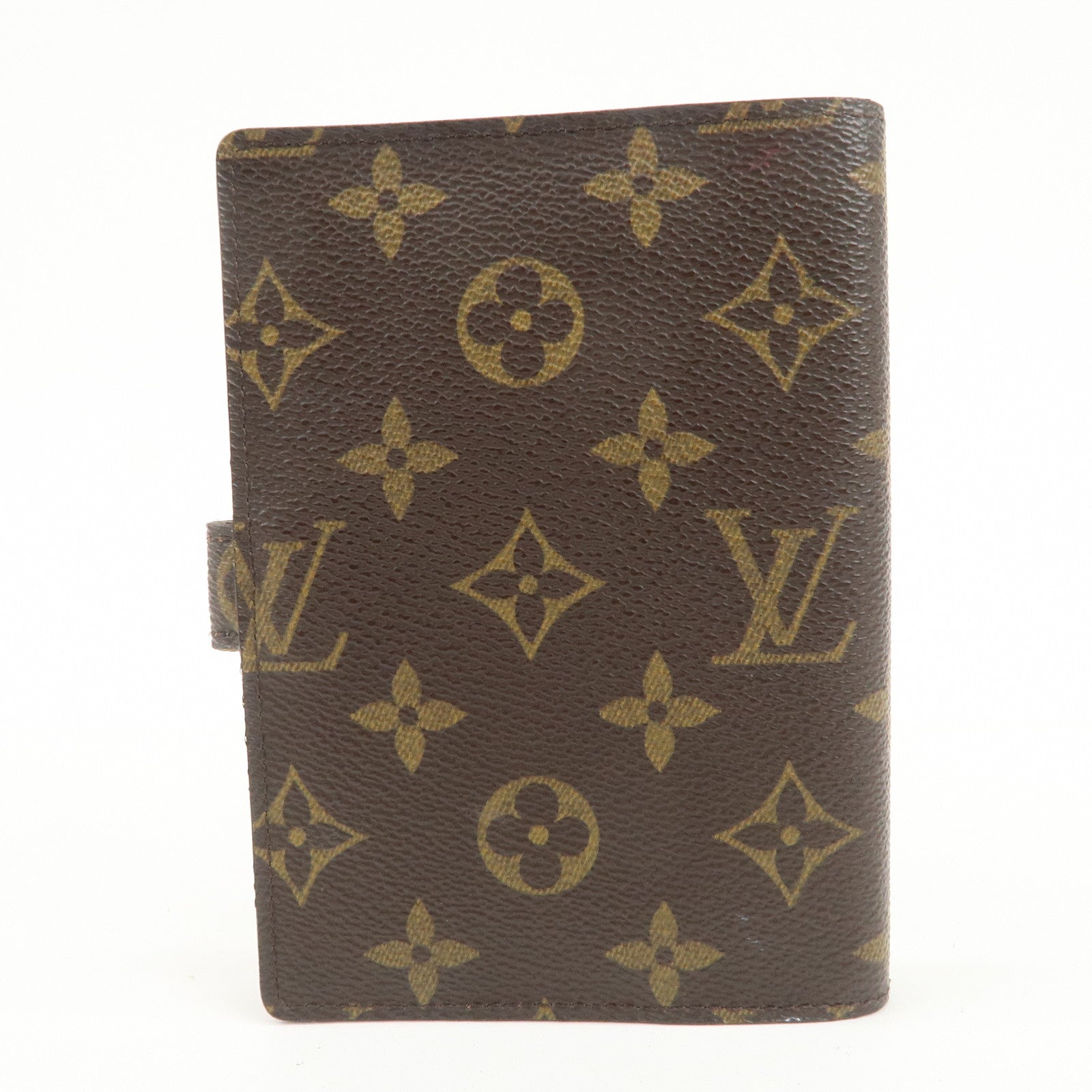 Louis Vuitton Monogram Agenda PM Planner Cover Brown R20005