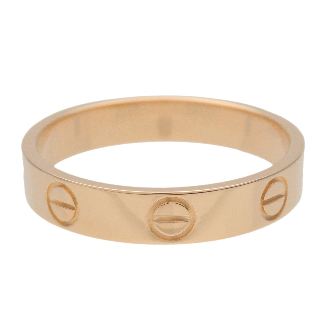Cartier Mini Love Ring K18 750YG Yellow Gold #53 US6.5 EU53 HK14