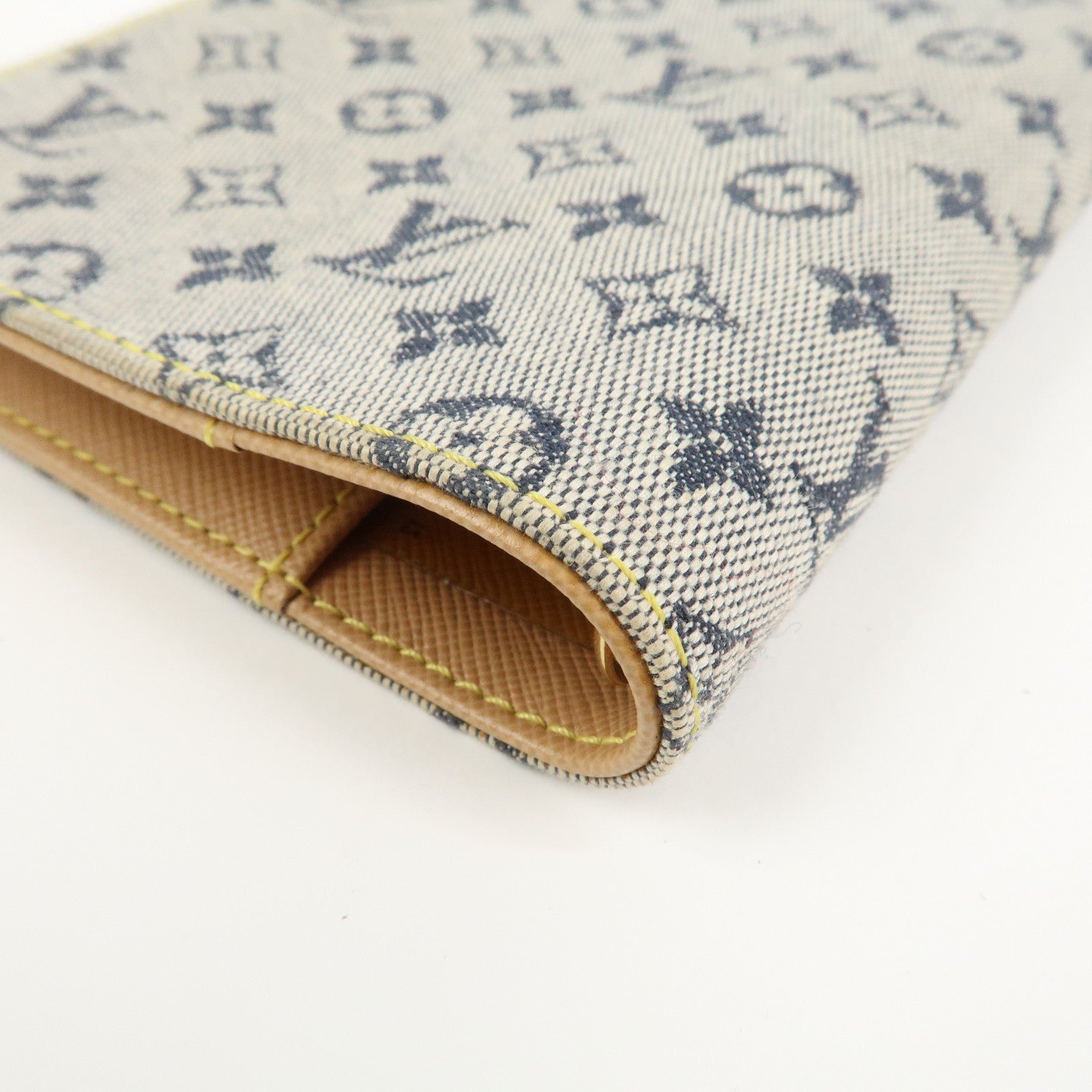 Louis Vuitton Monogram Mini Agenda PM Planner Cover Blue R20910