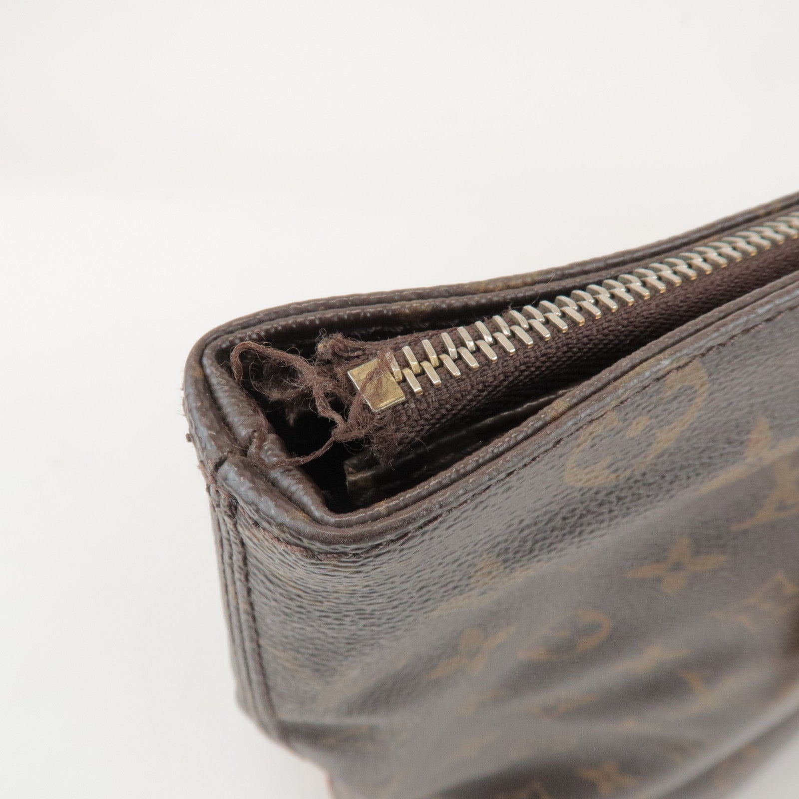 Louis Vuitton Monogram Cabas Mezzo Tote Bag Shoulder Bag M51151