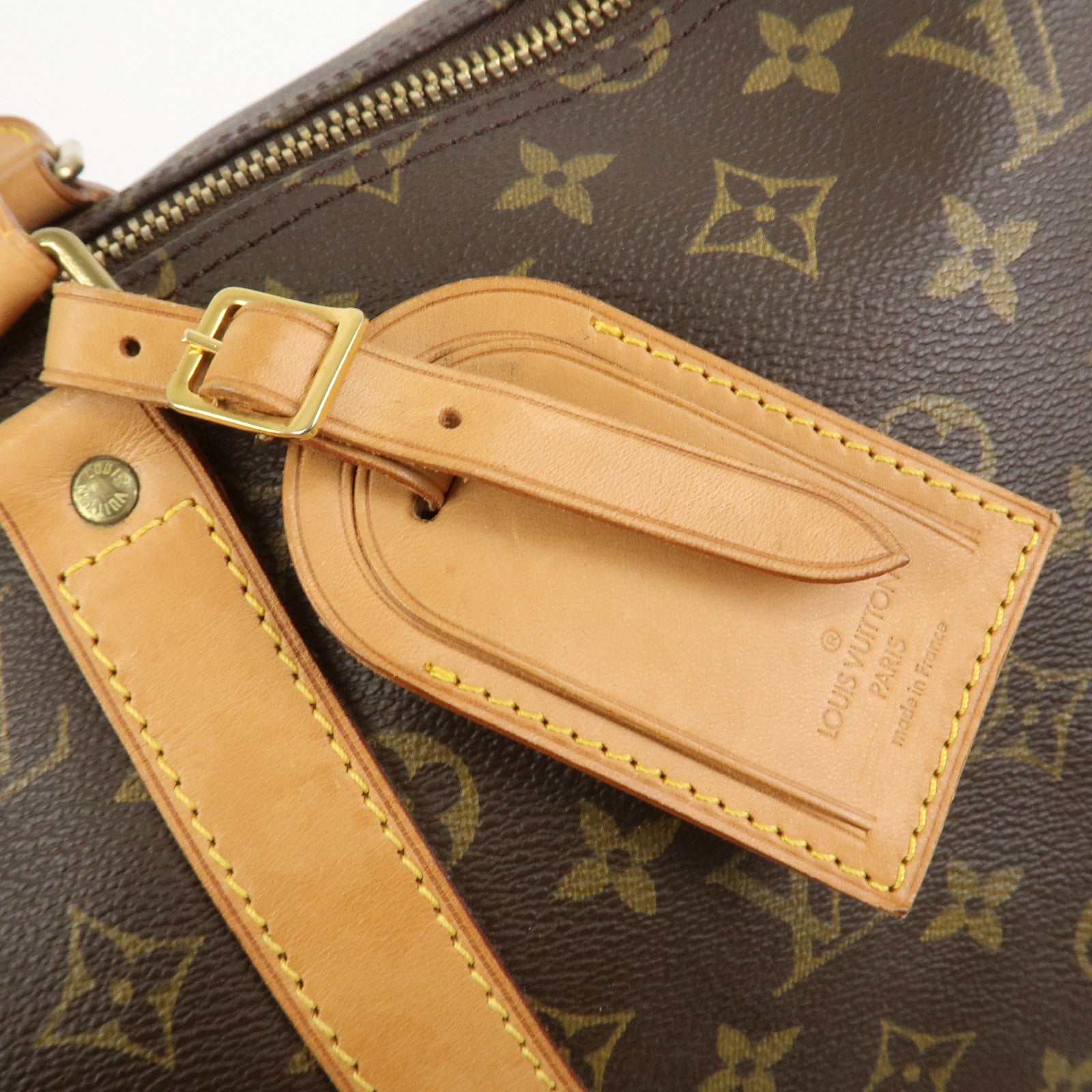 Louis Vuitton Monogram Keep All Bandouliere 50 Boston Bag M41416