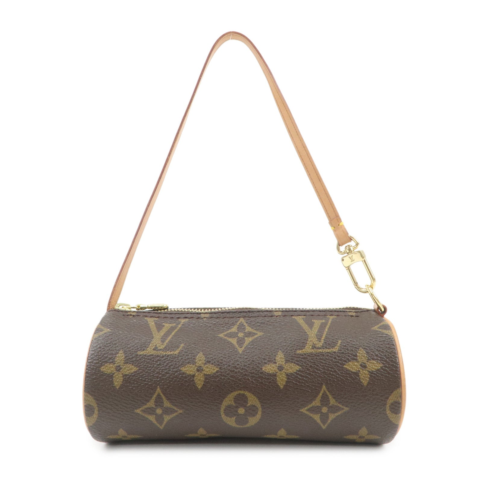 Louis Vuitton Mini Pouch for Papillon Bag New Style Brown