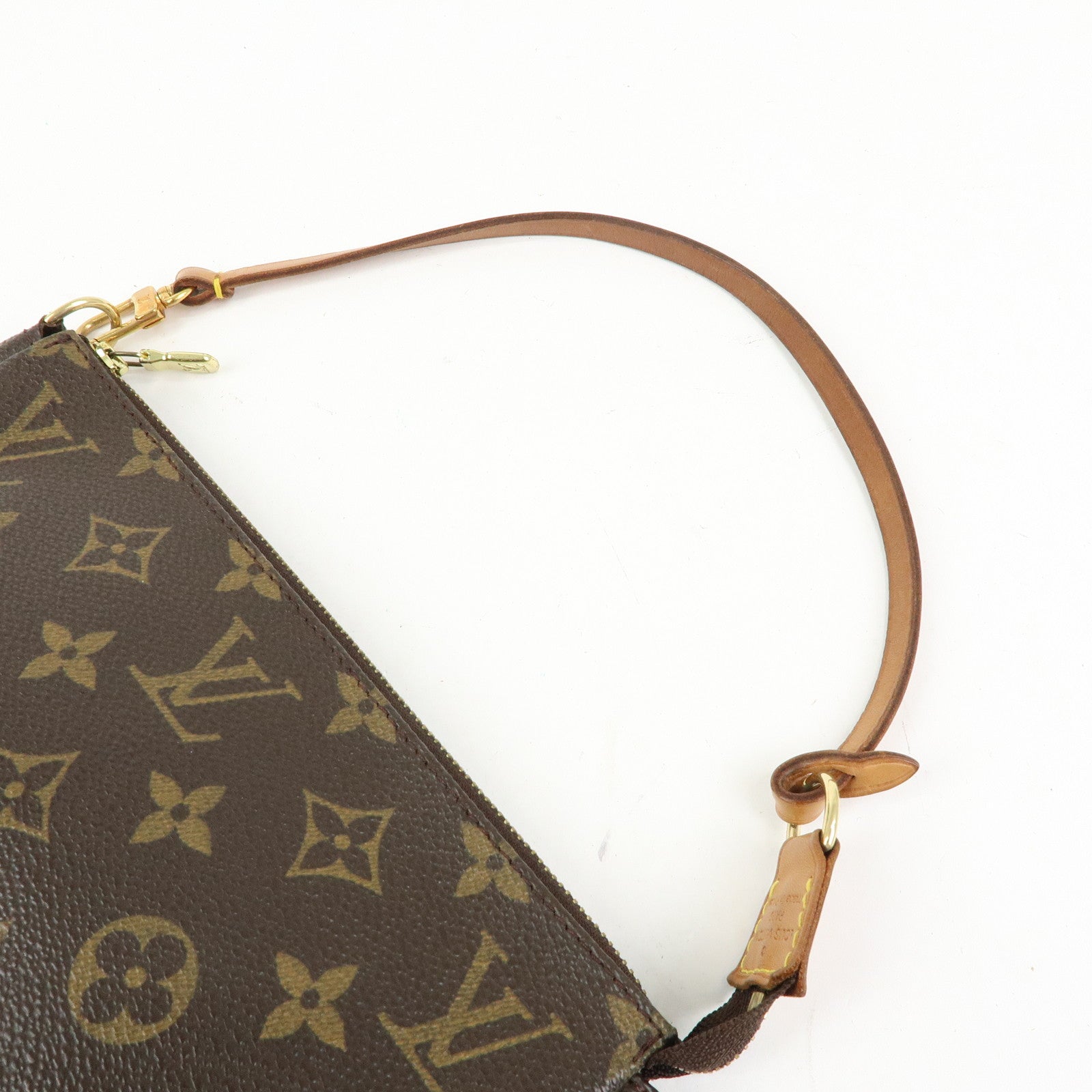Louis Vuitton Monogram Pochette Accessoires Pouch Hand Bag M51980