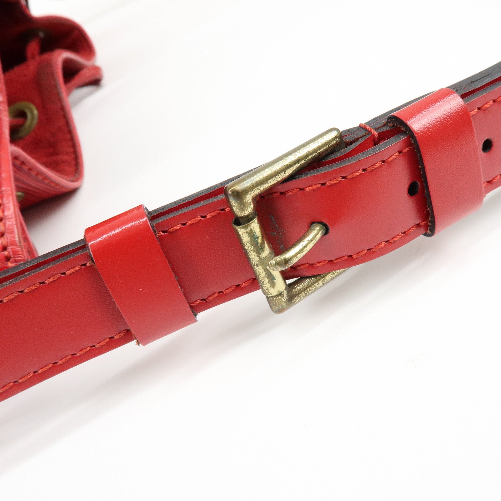 Louis Vuitton Epi Petit Noe Shoulder Bag Castilian Red M44107