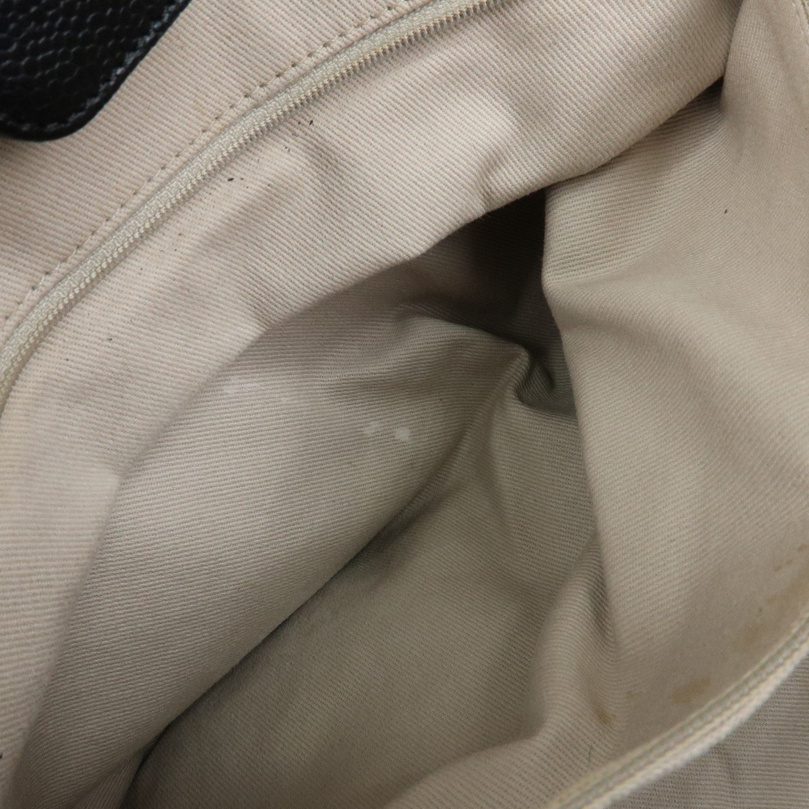 CHANEL Deauville GM Caviarskin Leather 2Way Tote Bag Black A66941