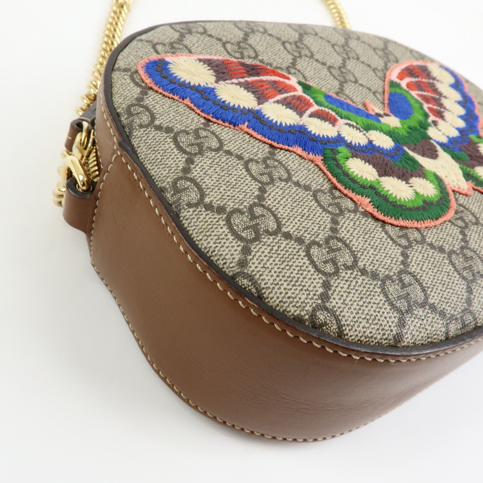 GUCCI GG Supreme Leather Shoulder Crossbody Bag JapanLimited 409535