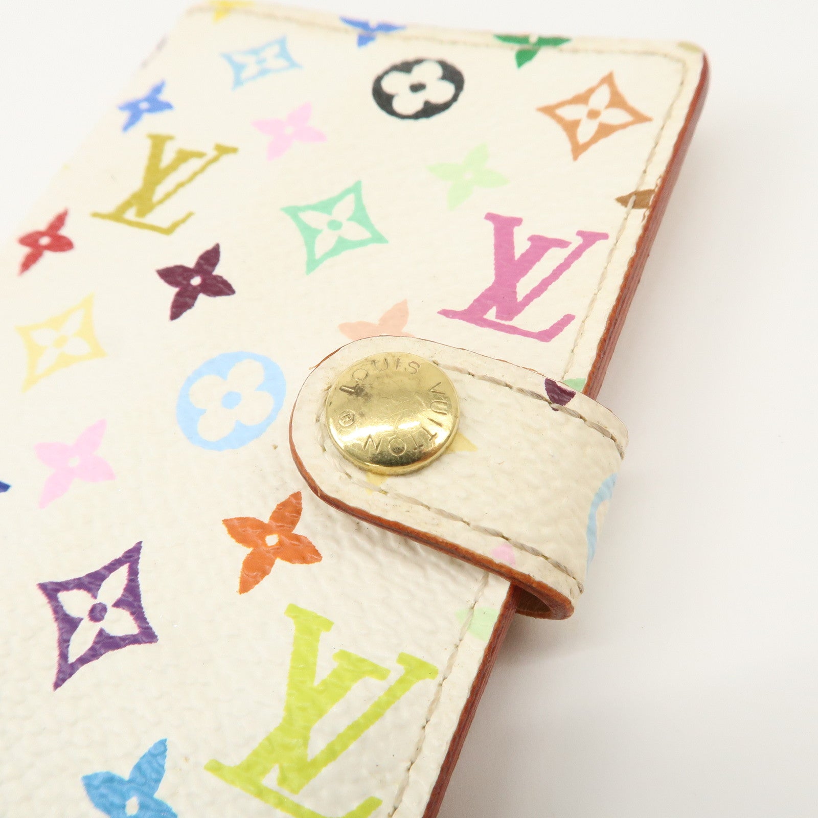 Louis Vuitton Monogram Multicolor CARNET DEVAL Agenda Mini M92653 Used