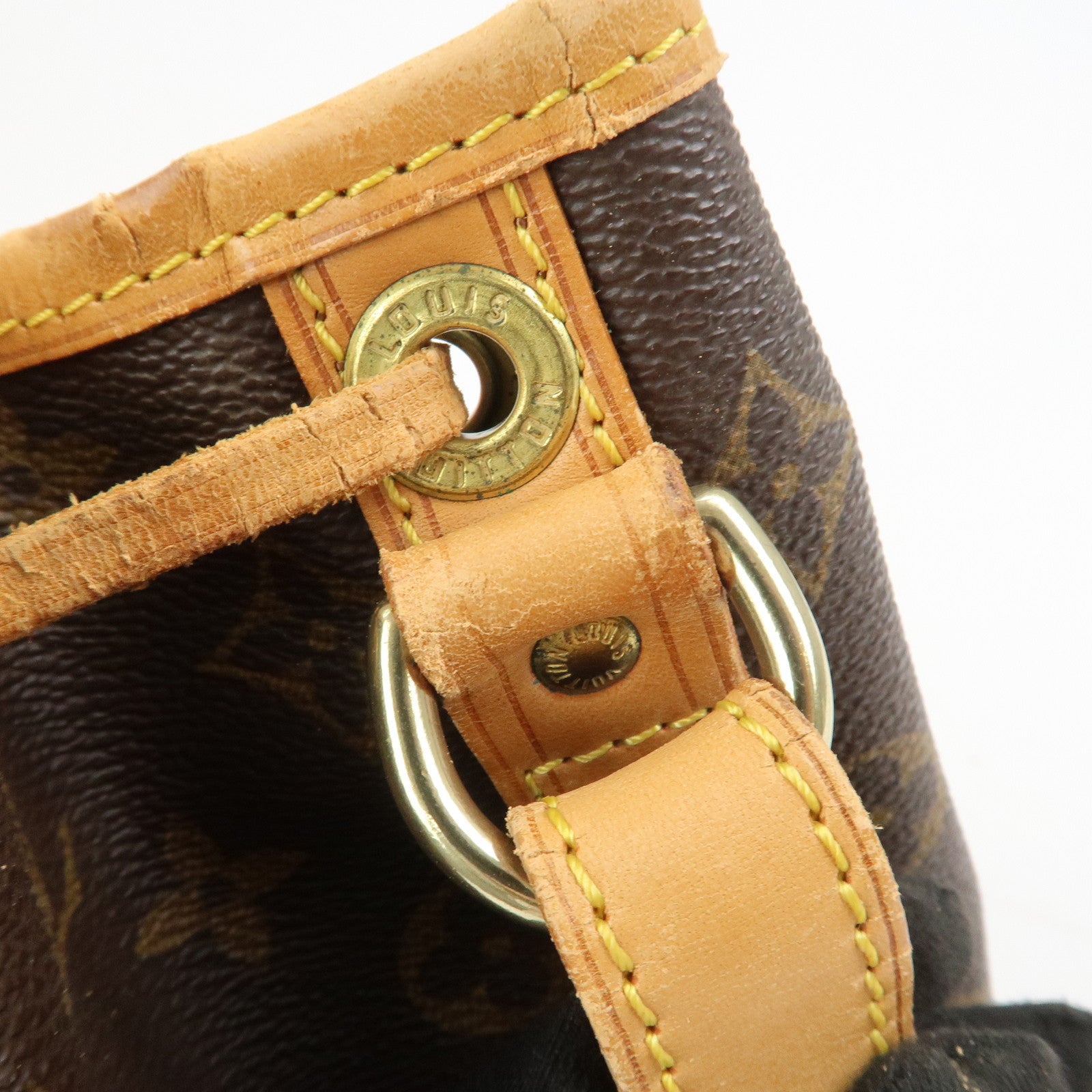 Louis Vuitton Monogram Petit Noe Shoulder Bag Brown M42226