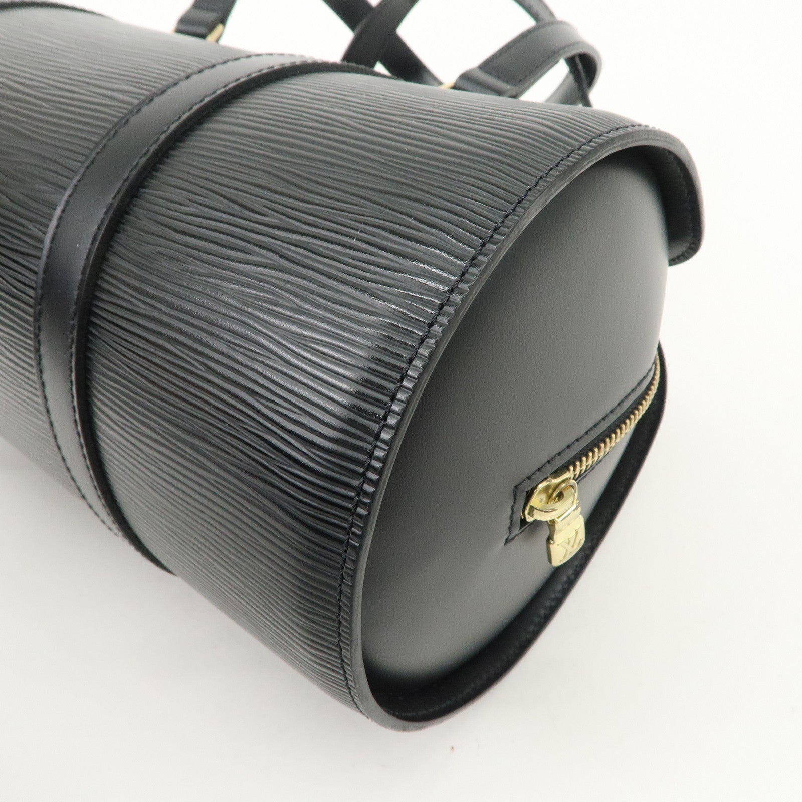 Louis Vuitton Epi Soufflot Hand Bag Shoulder Bag Noir M52862