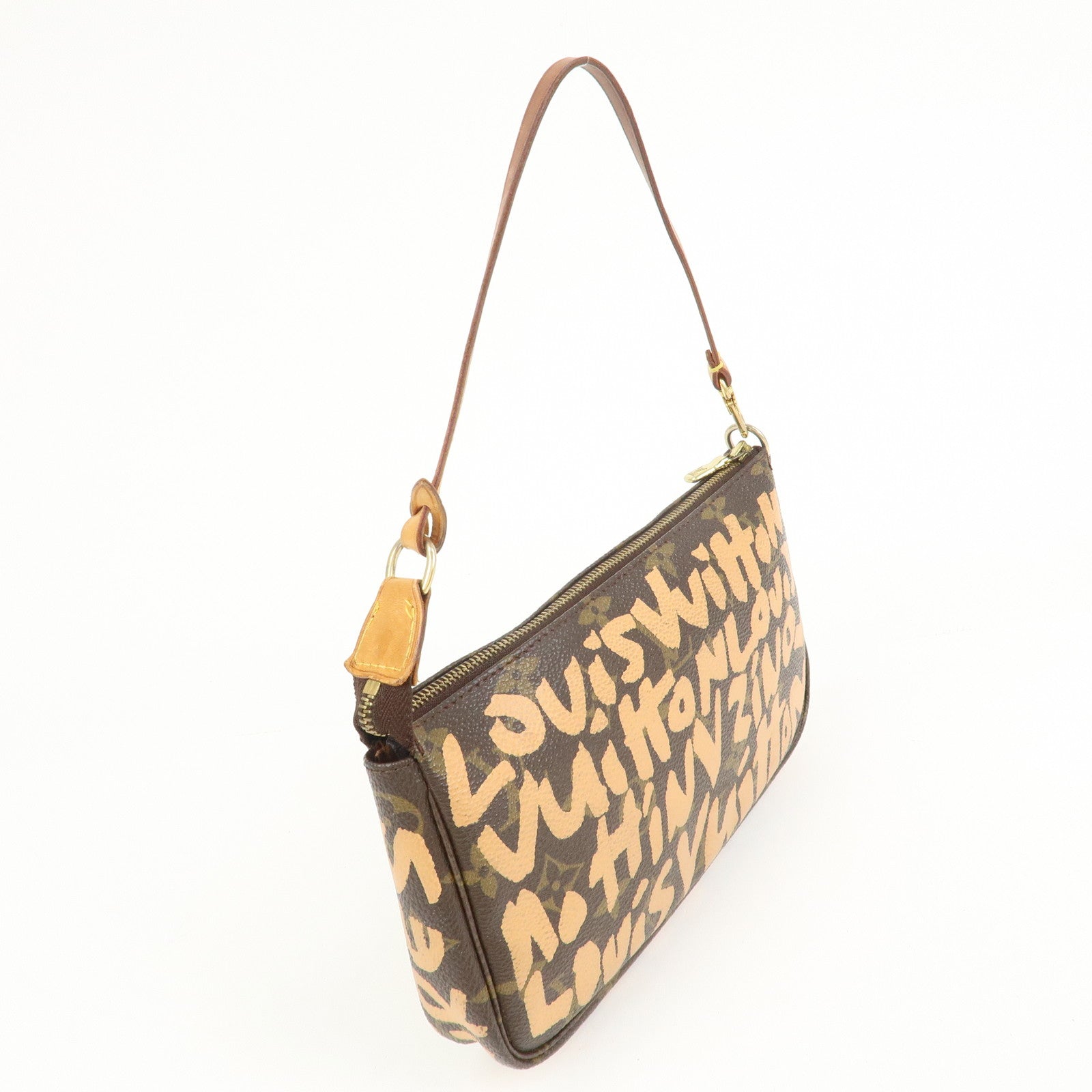 Louis Vuitton Monogram Graffiti Pochette Accessoires HandBag M92193