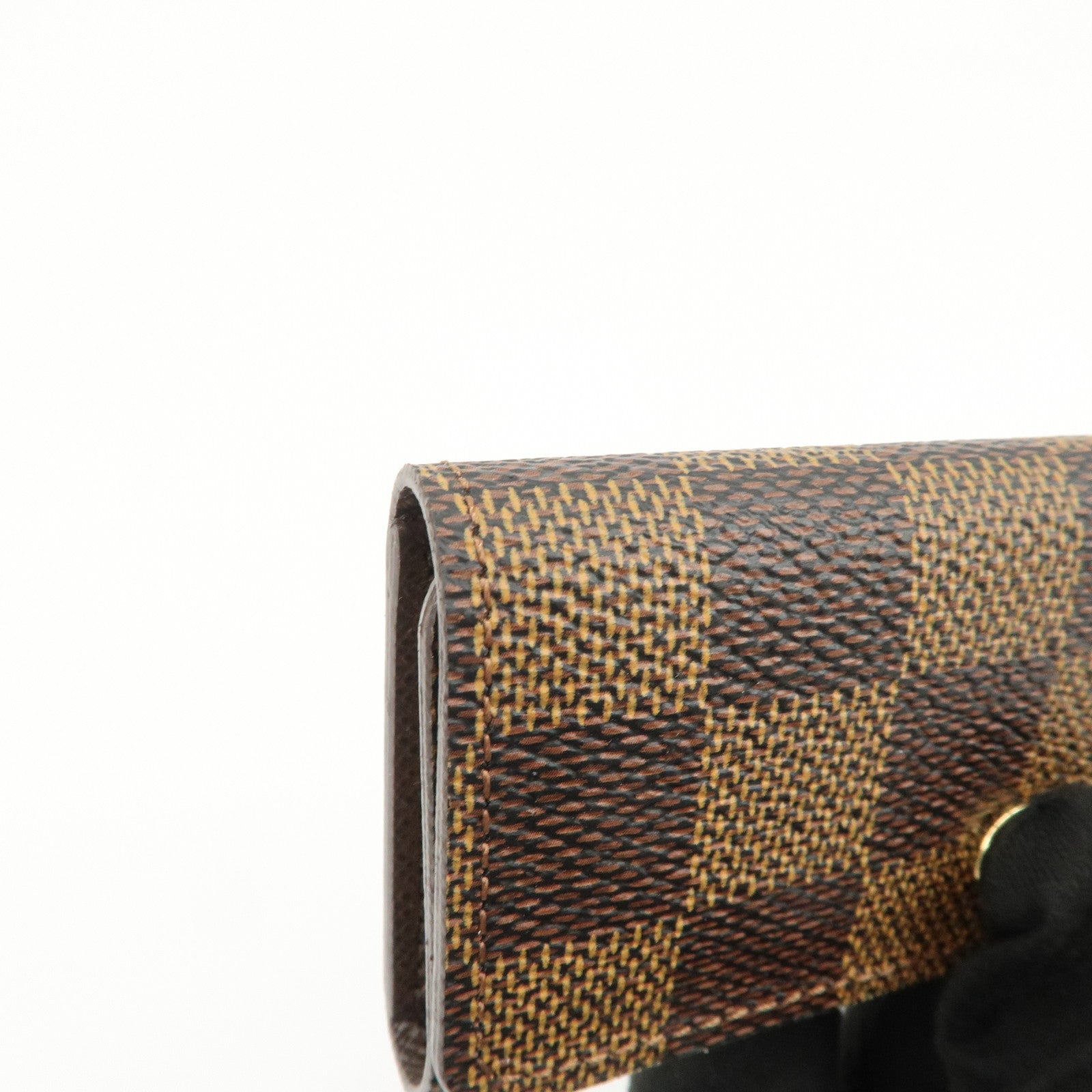 Louis Vuitton Damier Multicles 4 Key Case Damier Ebene Brown N62631