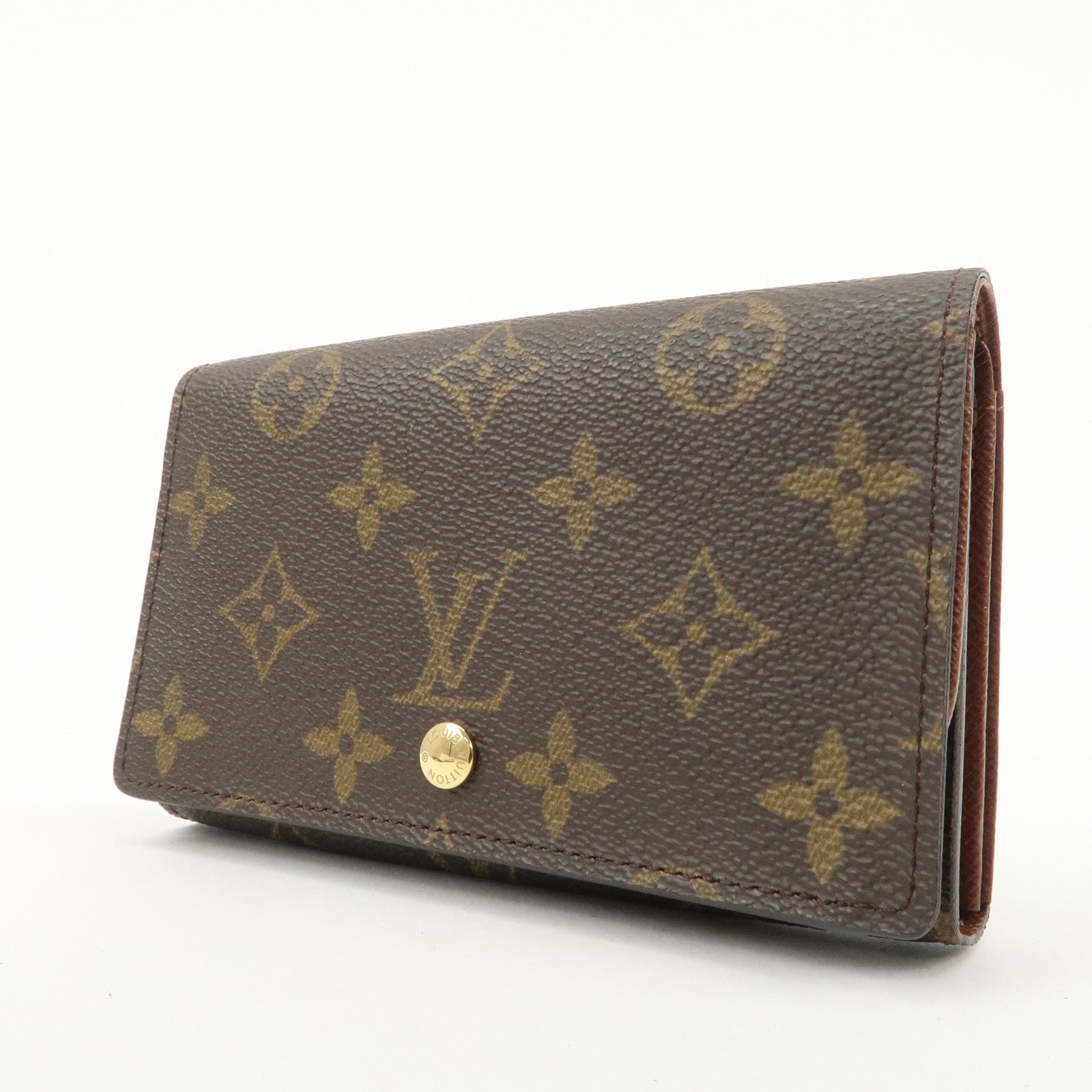 Louis Vuitton Monogram Porte Monnaie Billets Tresor Wallet M61730