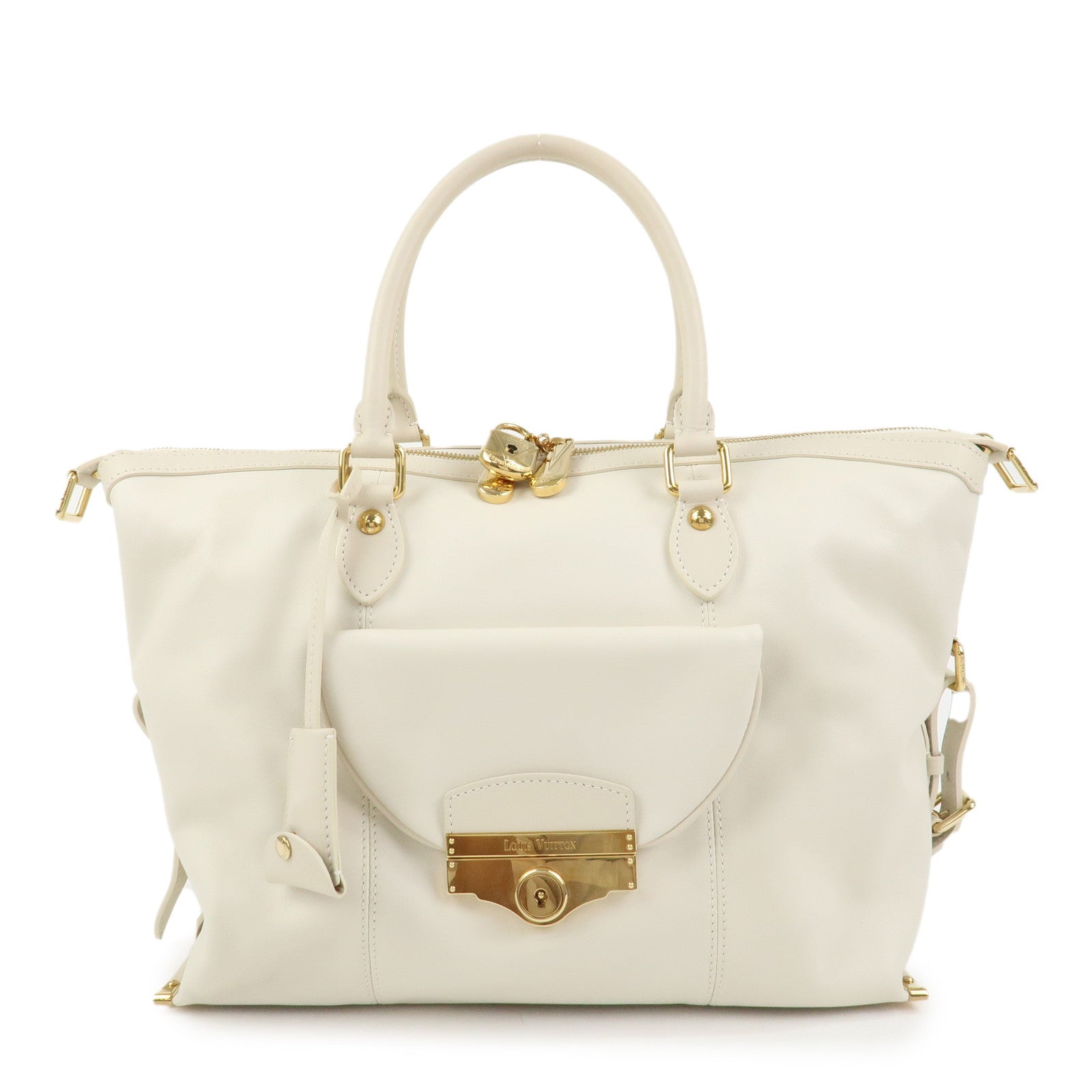 Louis Vuitton Leather Sac Louis VIP Exclusive SPO Shoulder Bag
