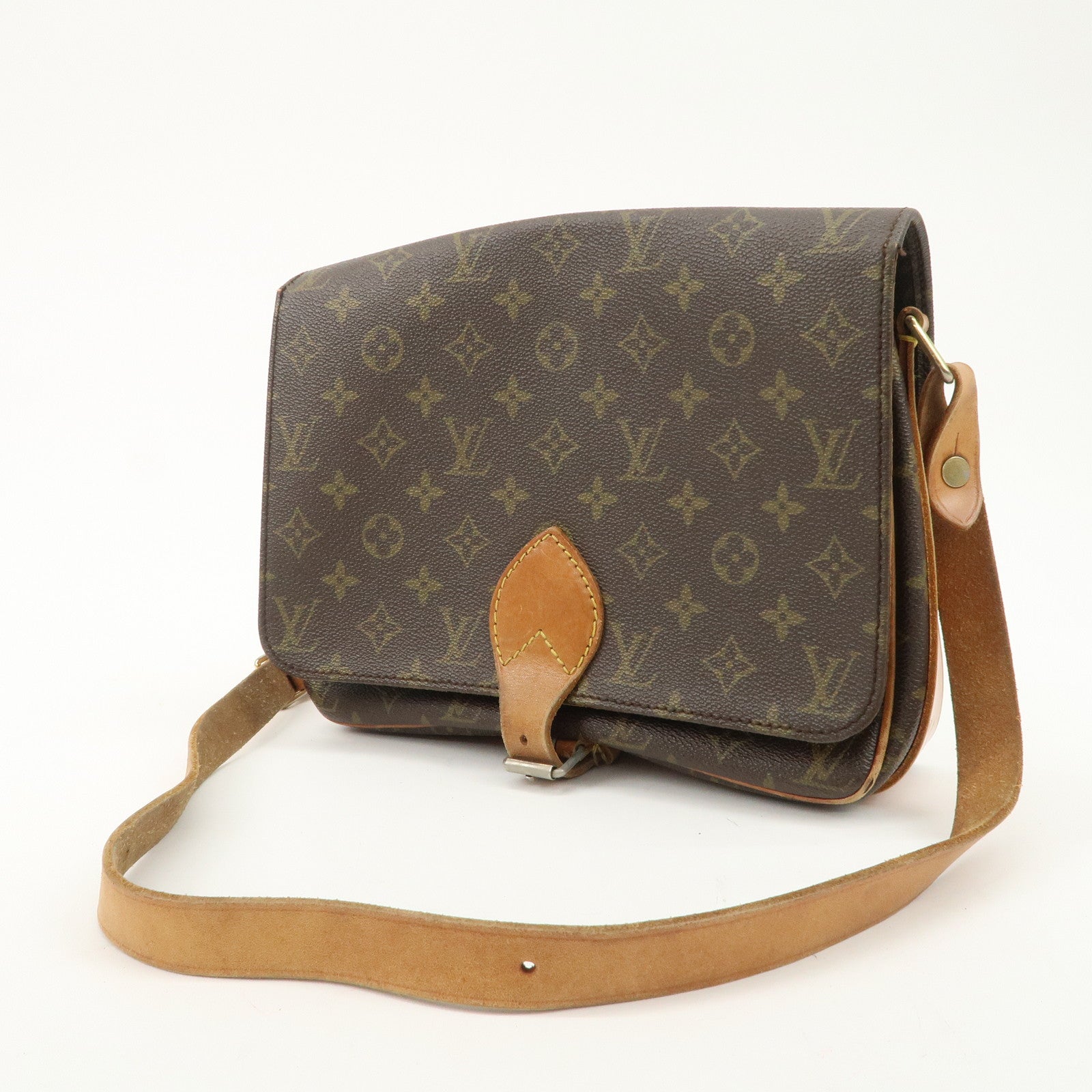 Louis Vuitton Monogram Cartouchiere 26 Shoulder Bag M51252