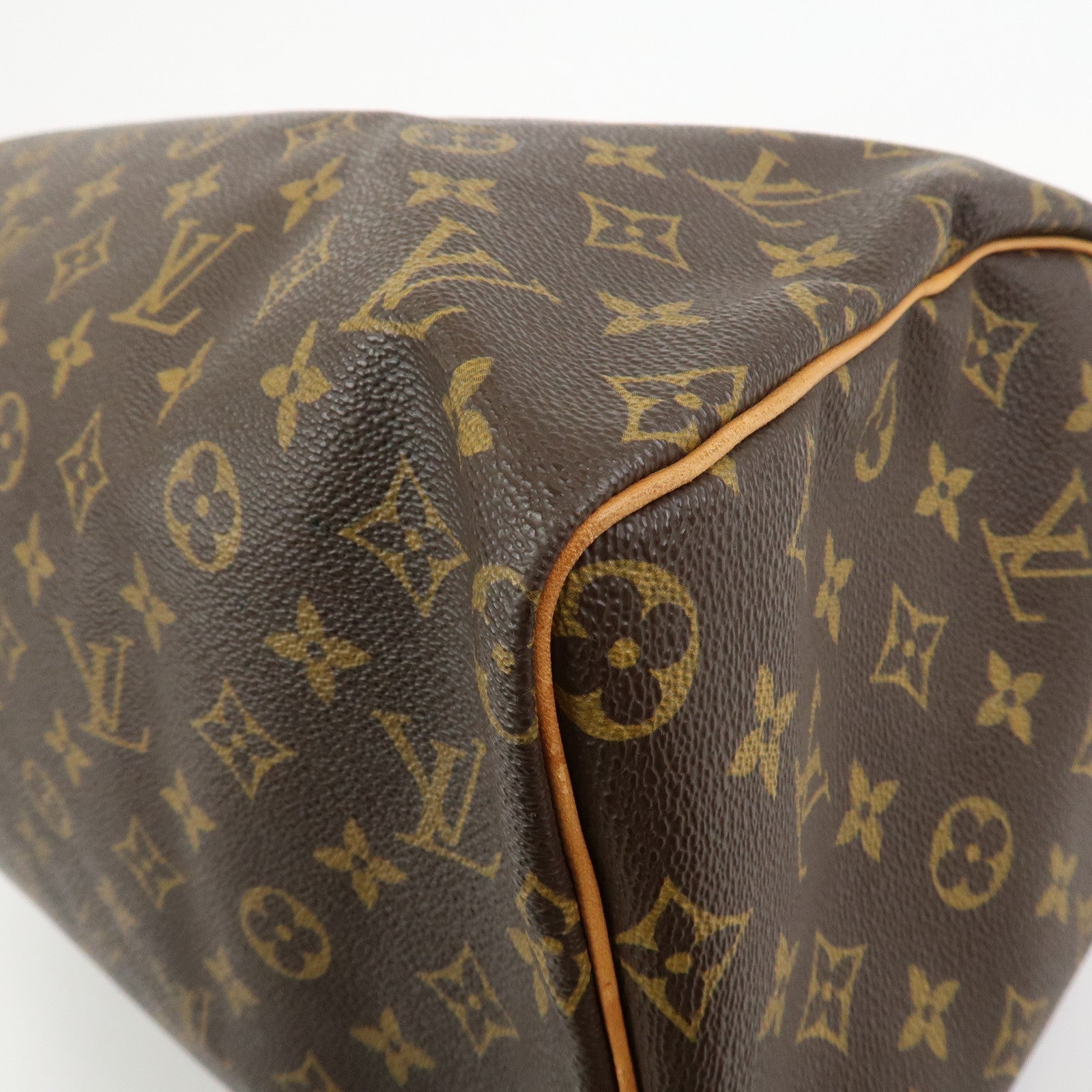 Louis Vuitton Monogram Speedy 40 Hand Bag Boston Bag Brown M41522