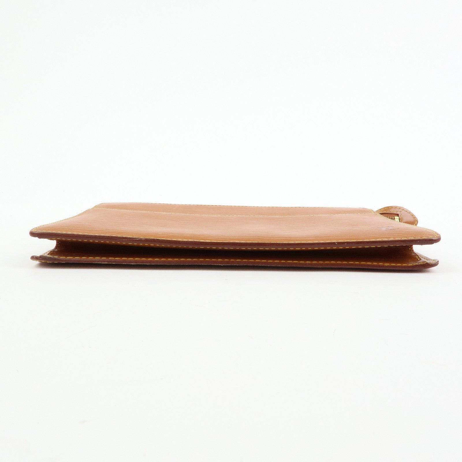Louis Vuitton Epi Pochette Homme Clutch Bag Zipang Gold M52528