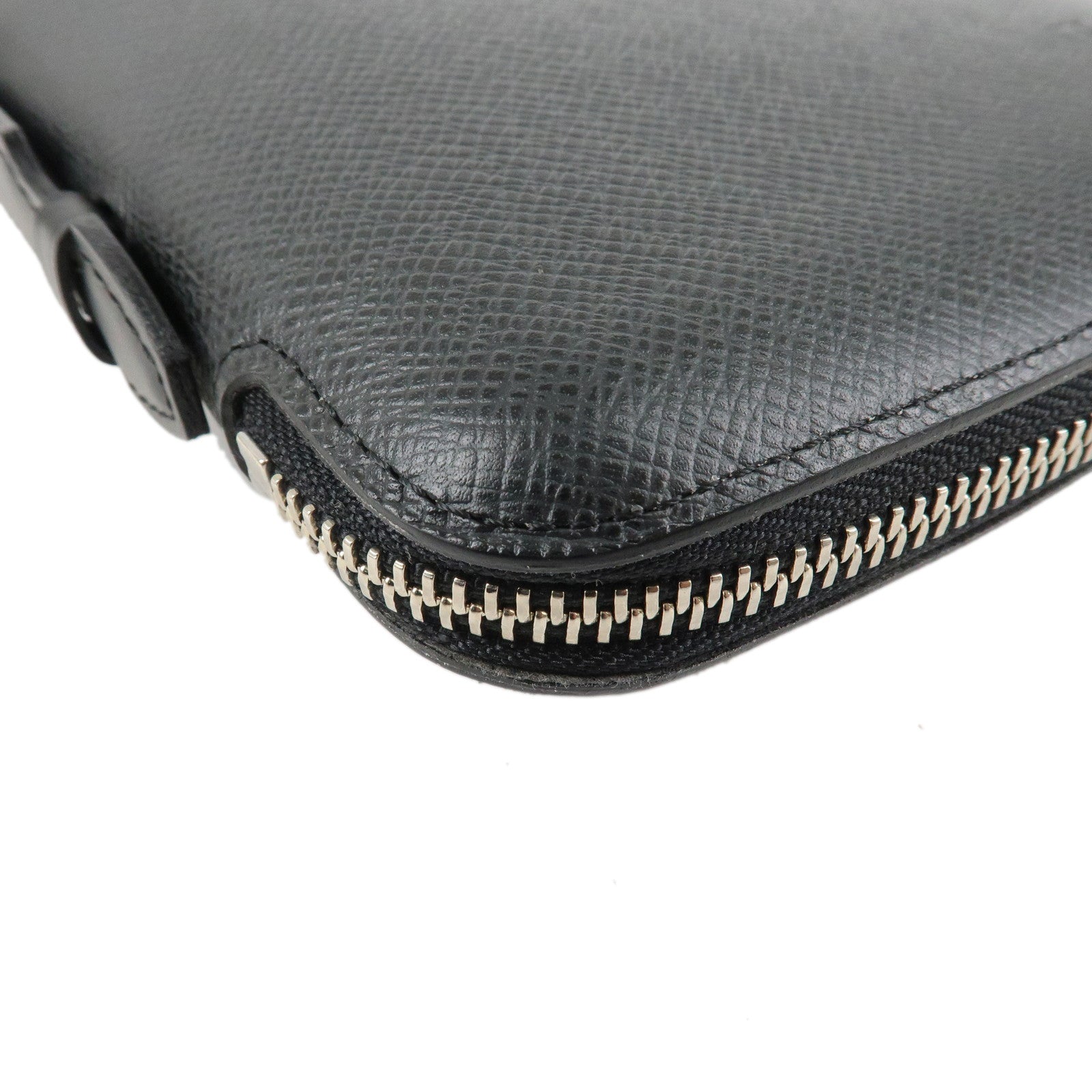 Louis Vuitton Taiga Leather Organizer Long Wallet Ardoise M30652 Used
