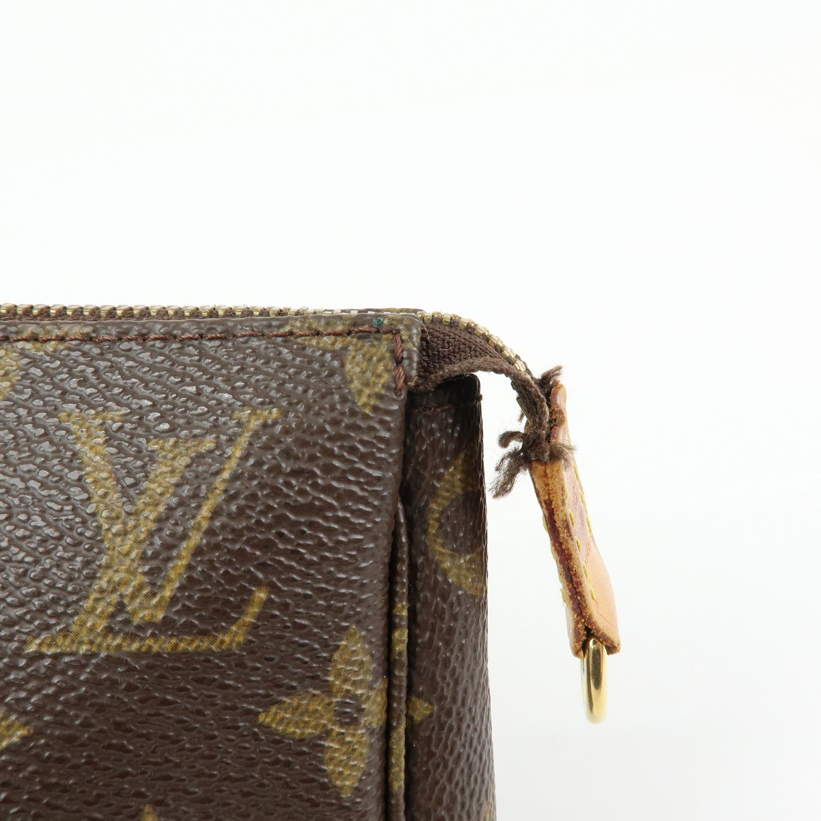 Louis Vuitton Monogram Pochette Accessoires Pouch Hand Bag M51980