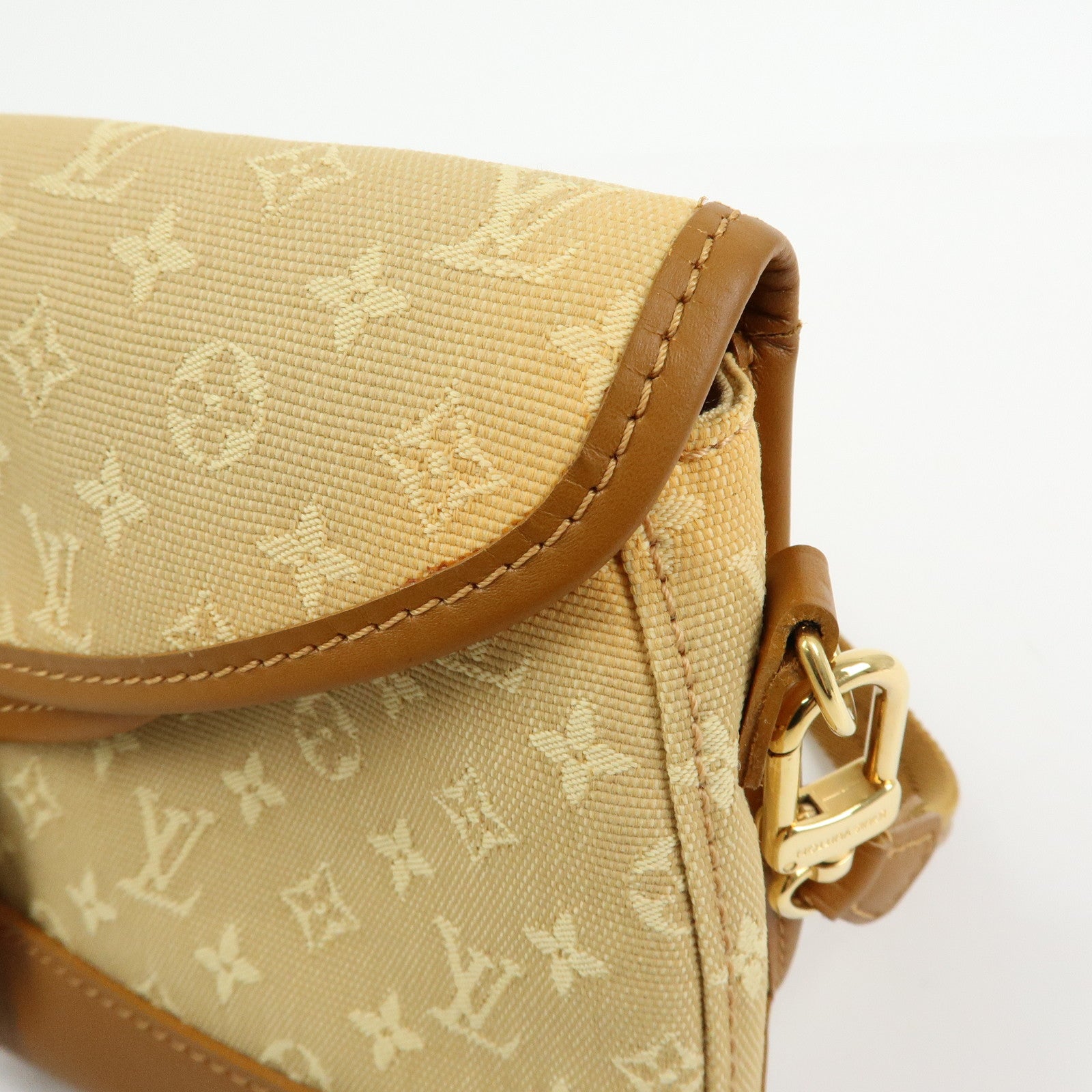Louis Vuitton Monogram Mini Marjolie Hand Bag Beige M92694