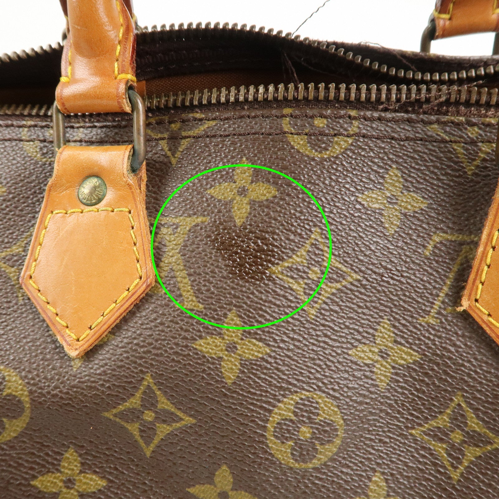 Louis Vuitton Monogram Monogram Canvas   Nume Leather M41524