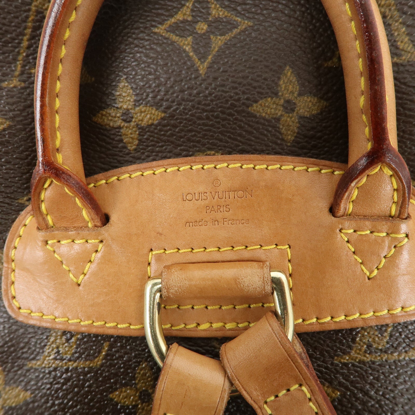 Louis Vuitton Monogram Mini Montsouris Backpack Brown M51137