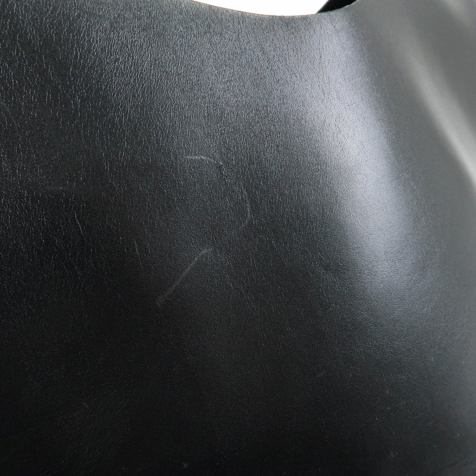GUCCI Bamboo Leather Shoulder Bag Black 001・1553・1880