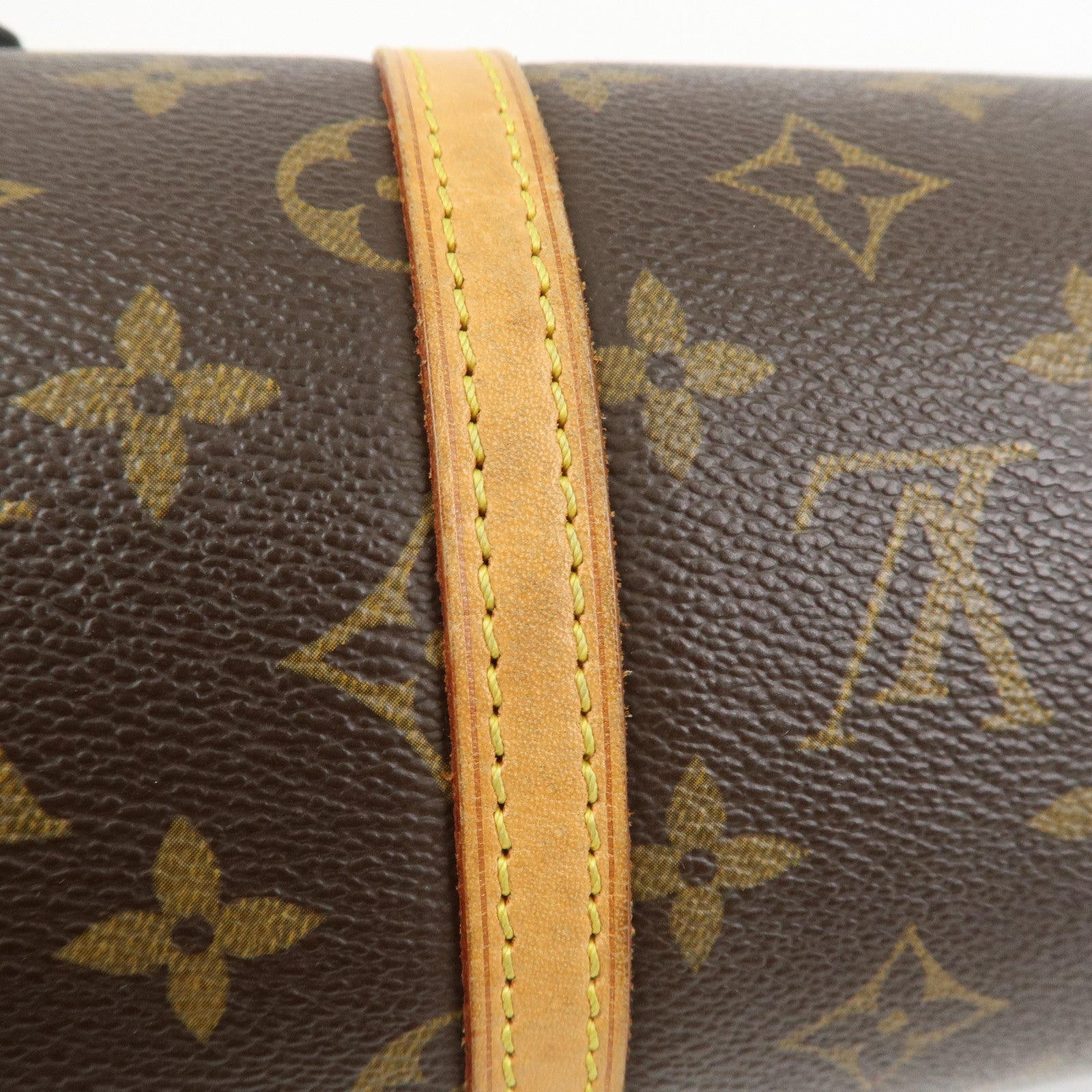 Louis Vuitton Monogram Papillon 26 Hand Bag Brown M51386