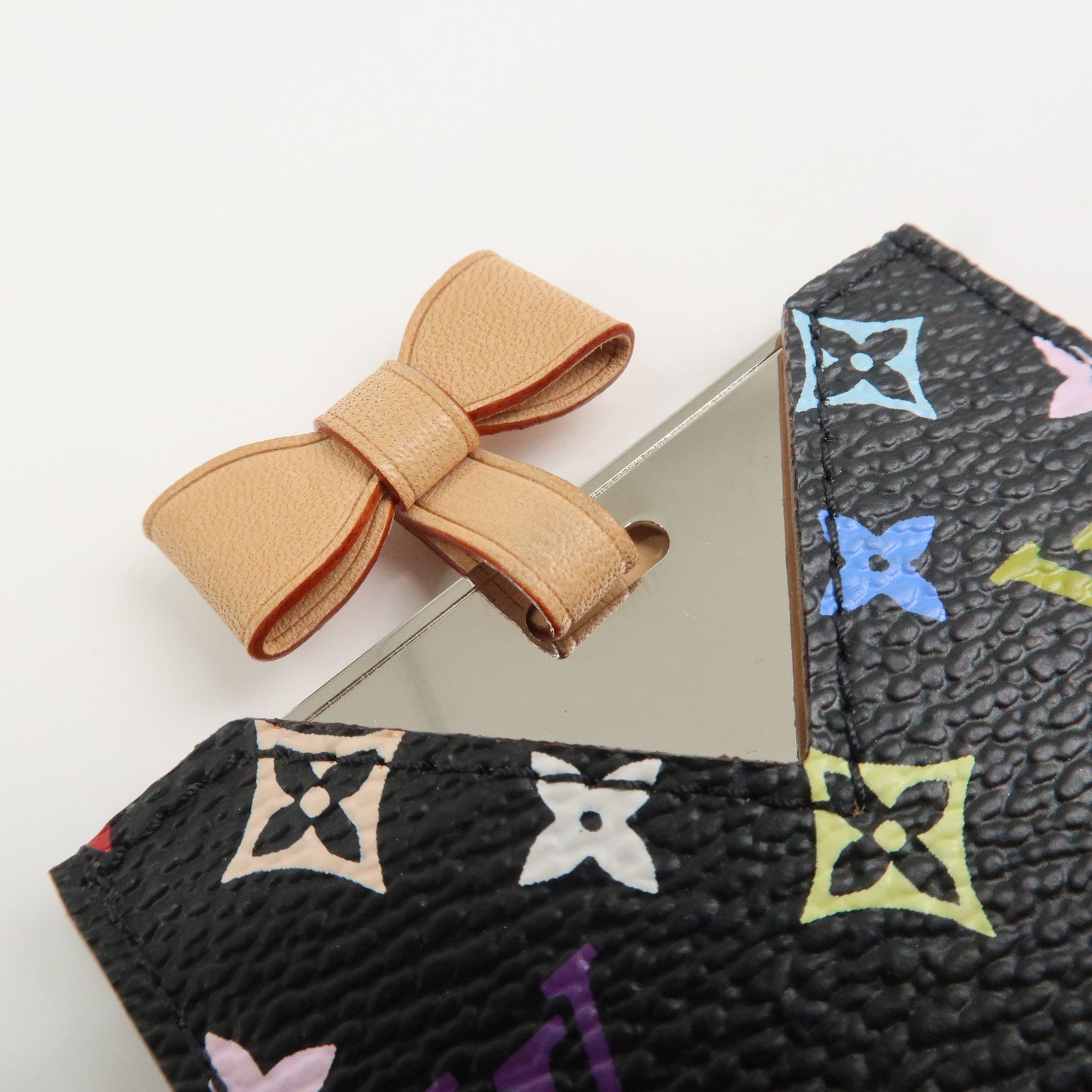 Louis Vuitton Monogram Multicolor Etui Miroir Mirror Noir M92650