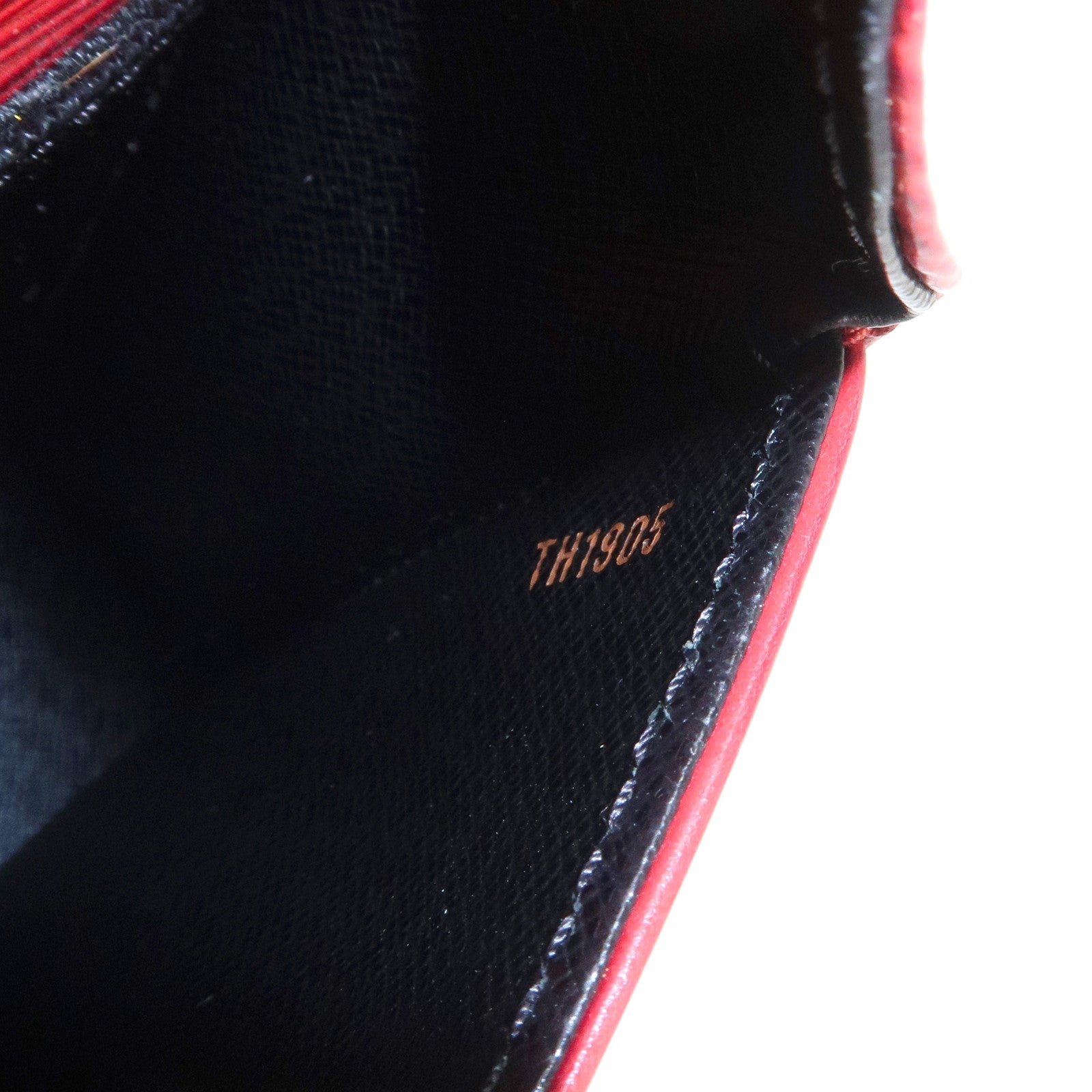 Louis Vuitton Epi Mini Saint Cloud Shoulder Bag Red M52217