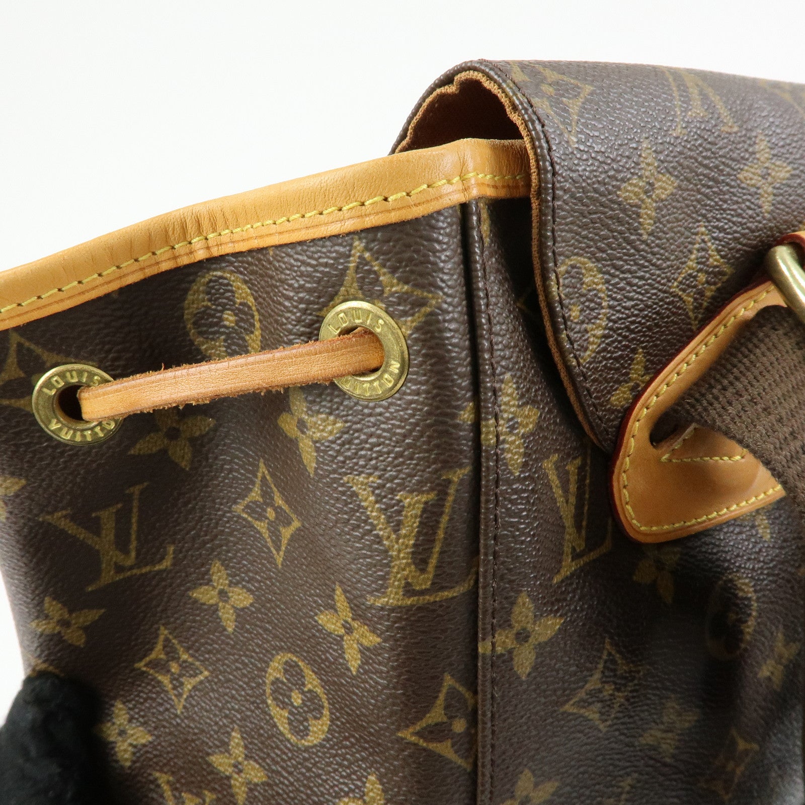 Louis Vuitton Monogram Montsouris GM Backpack Brown M51135