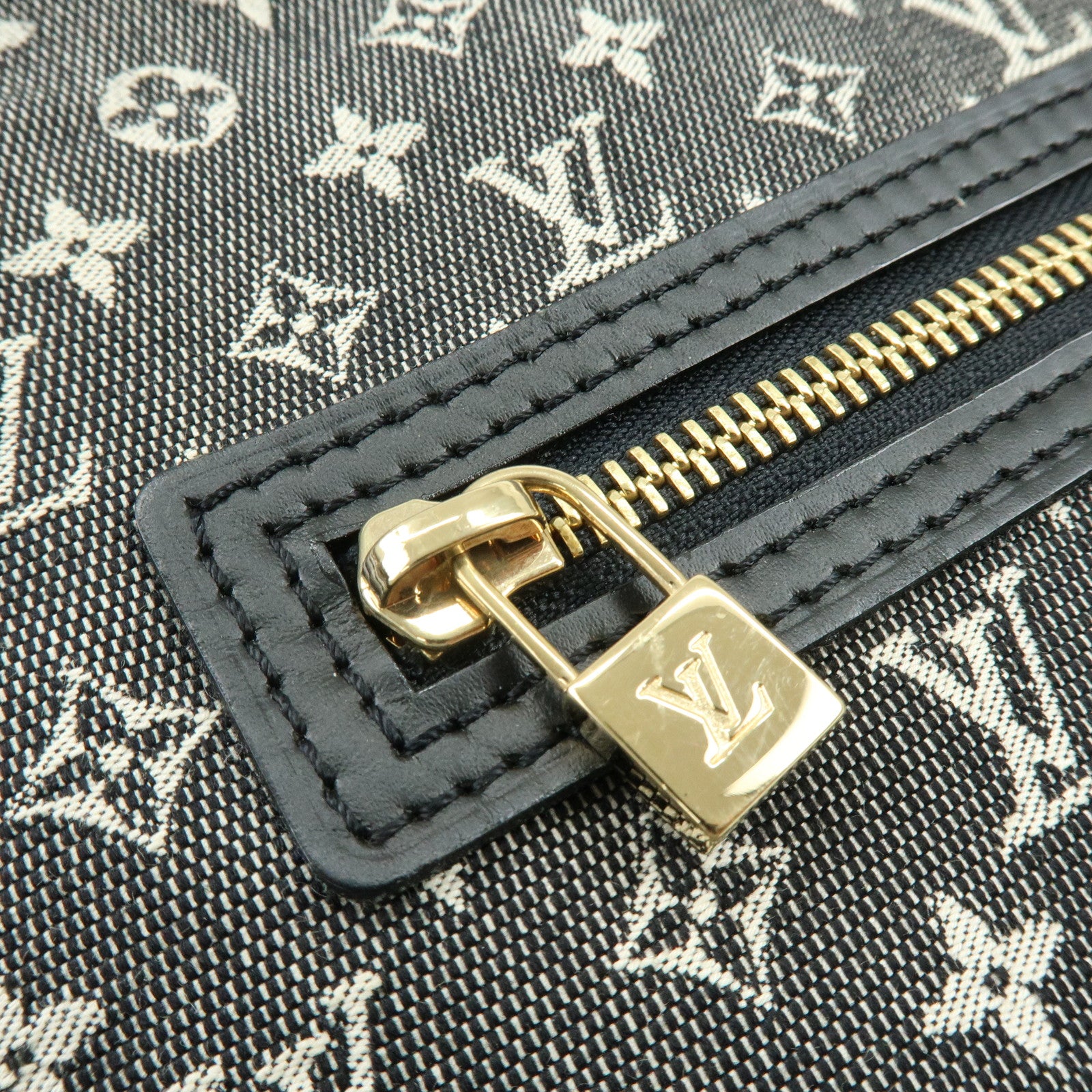Louis Vuitton Monogram Mini Lucille GM Tote Hand Bag Noir M92609