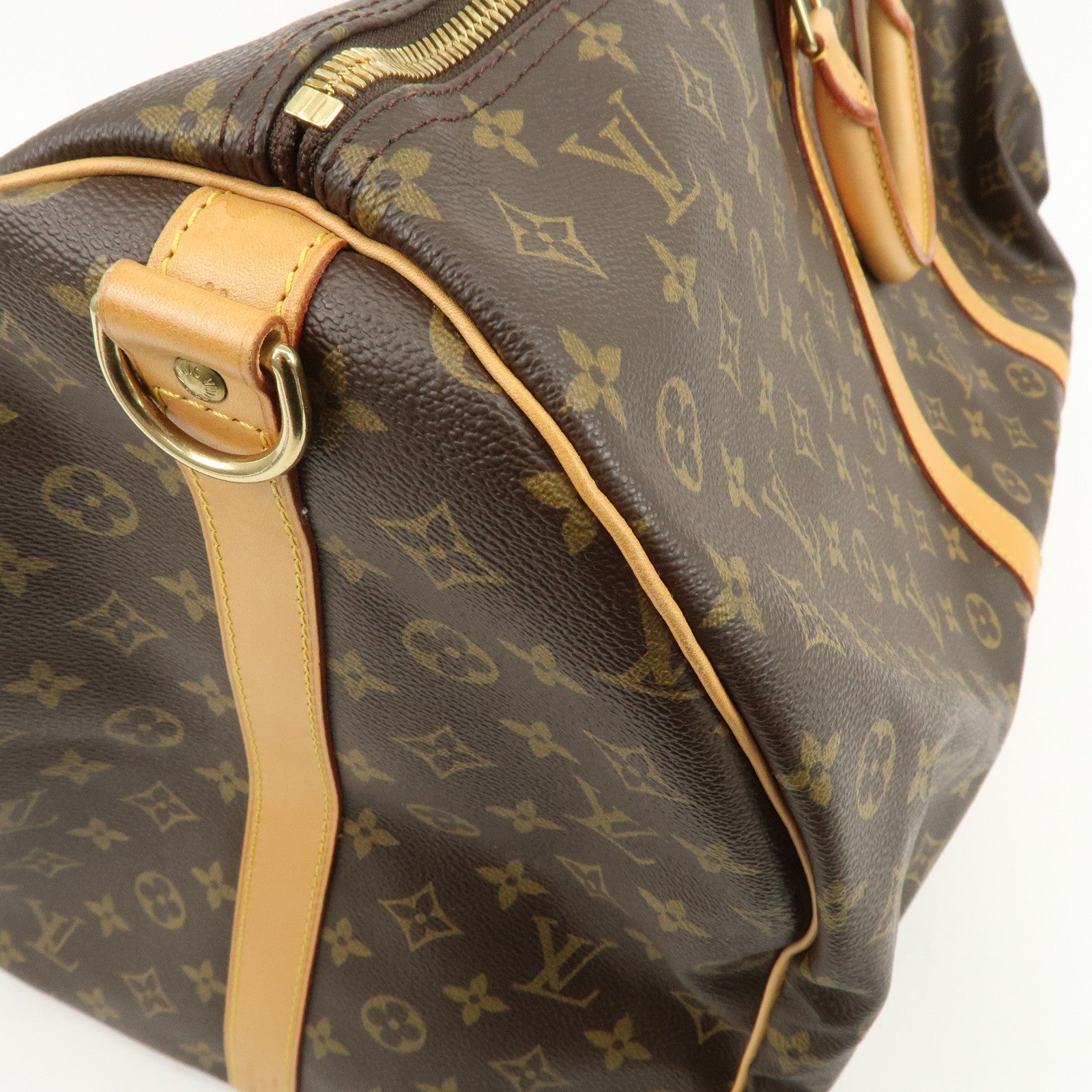 Louis Vuitton Monogram Keep All Bandouliere 60 Boston Bag M41412
