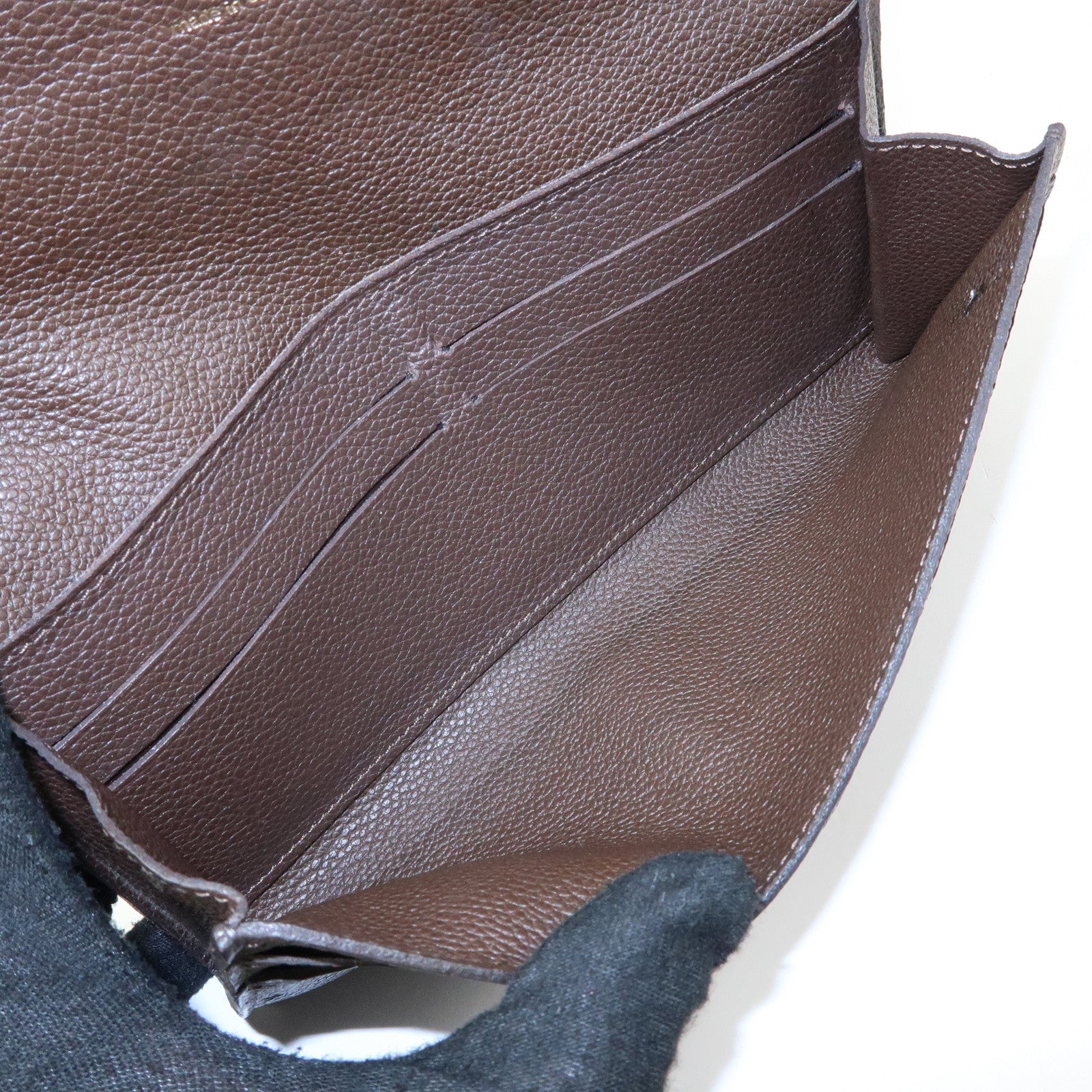 Louis Vuitton Monogram Empreinte Portefeuille Curieuse Terre M60259