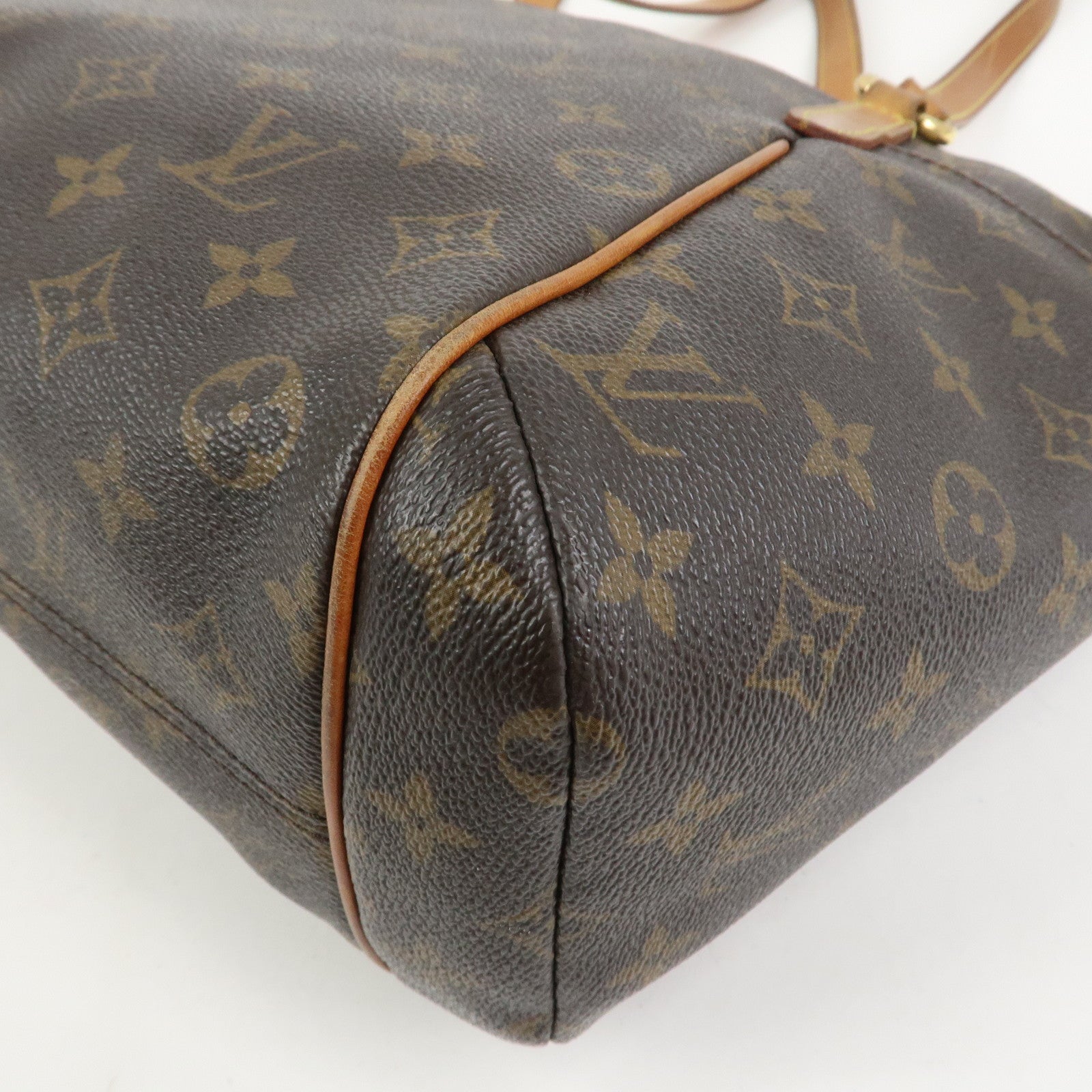 Louis Vuitton Monogram Totally PM Shoulder Bag Brown M56688