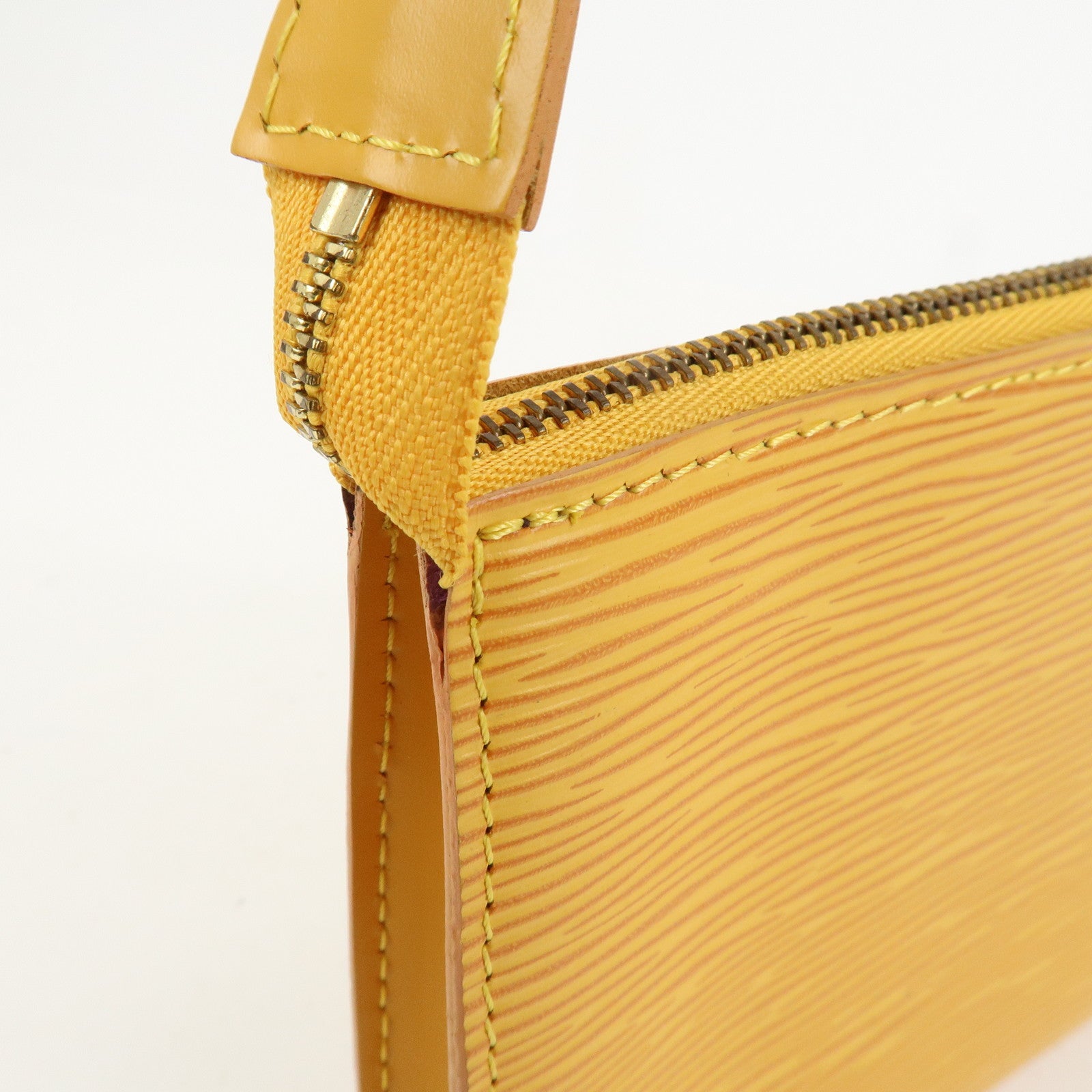Louis Vuitton Epi Pochette Accessoires Pouch Tassili Yellow M52959